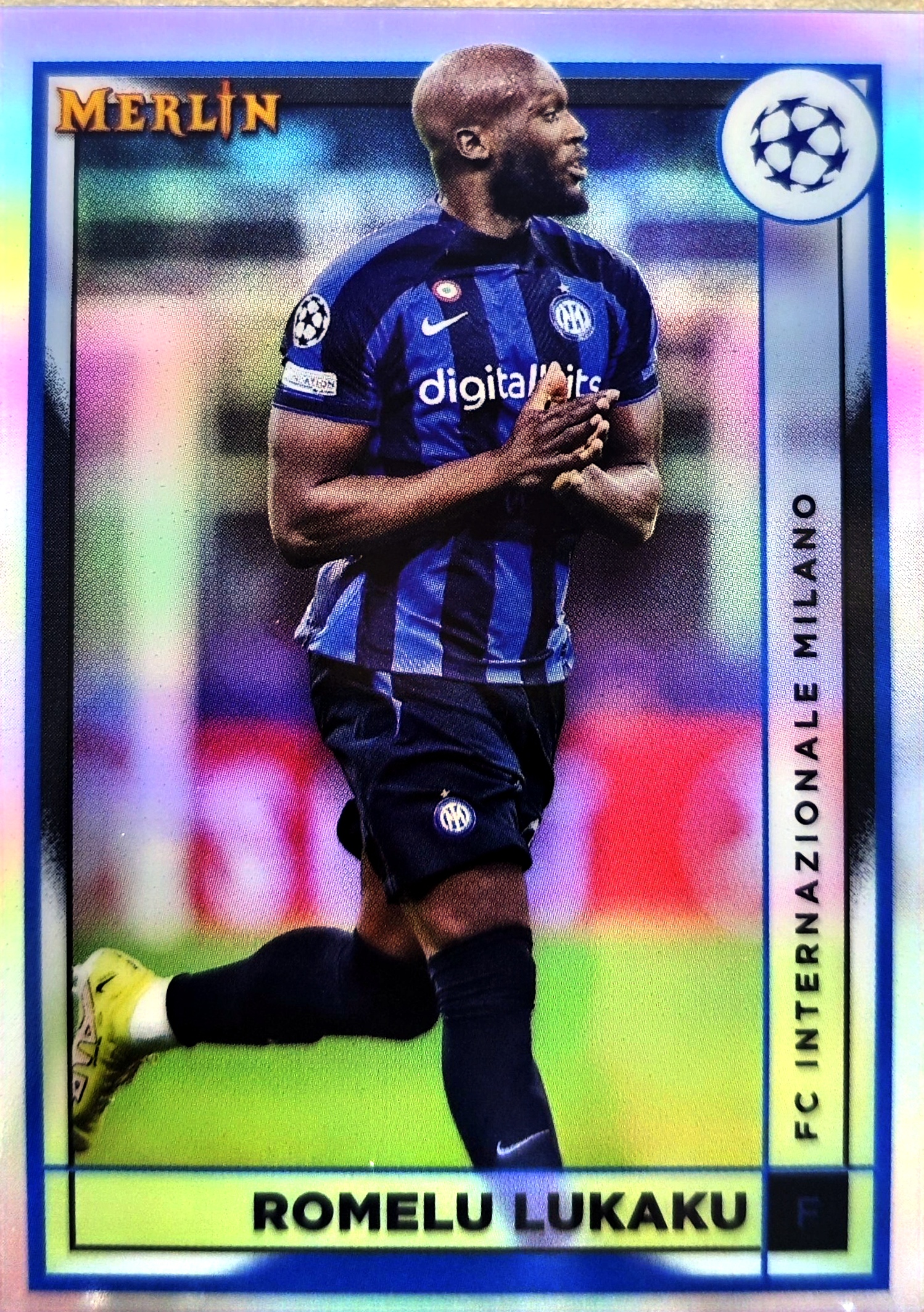 2023-24 Topps Merlin Romelu Lukaku 国际米兰 卢卡库