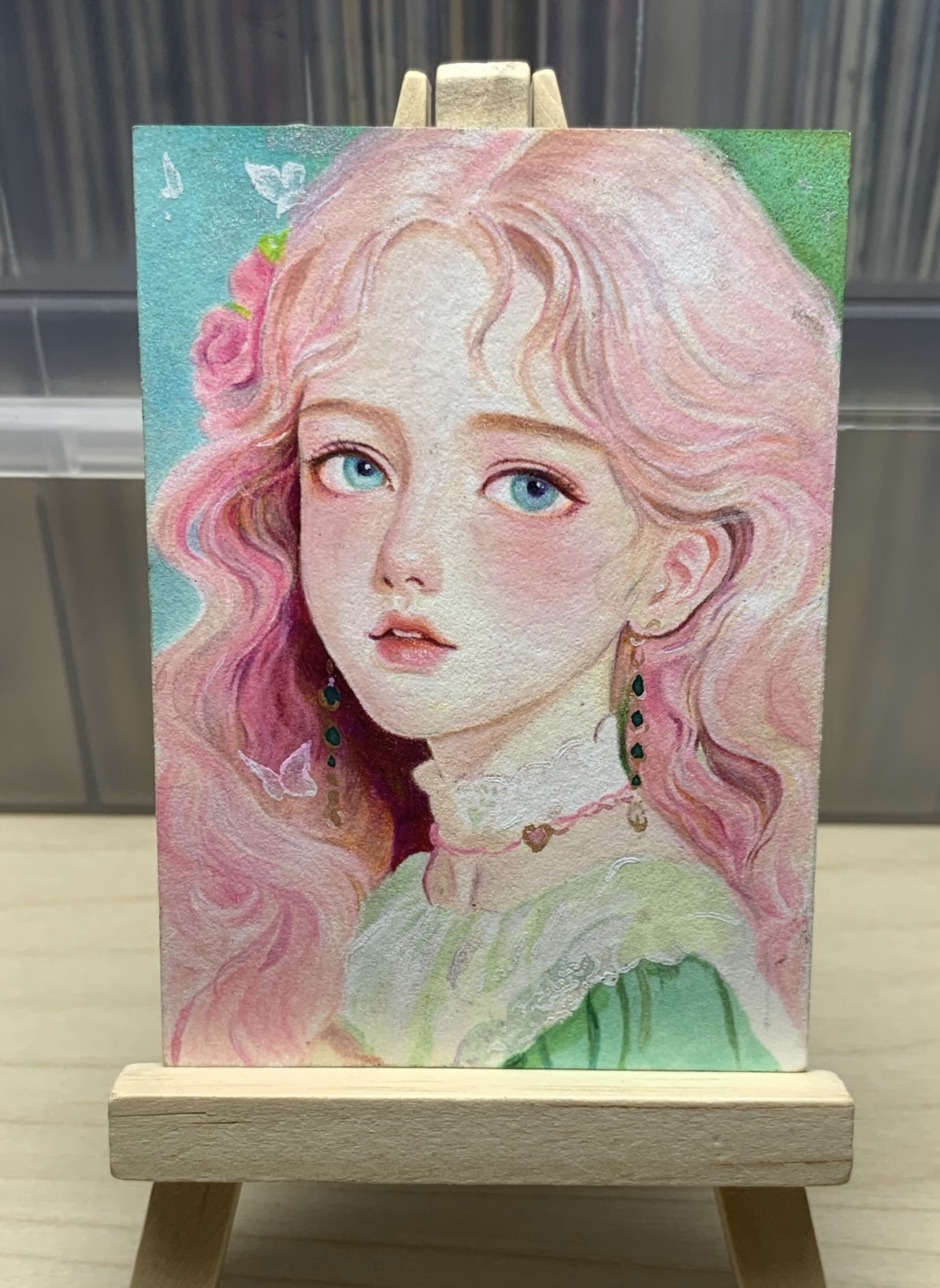 (精品手绘专场)全是HIt画师 Hit图鉴 万物生工作室系列手绘 美女 Hit画师 SL 亲笔签名 1of1 实卡精美 收藏凑套必备 卡淘