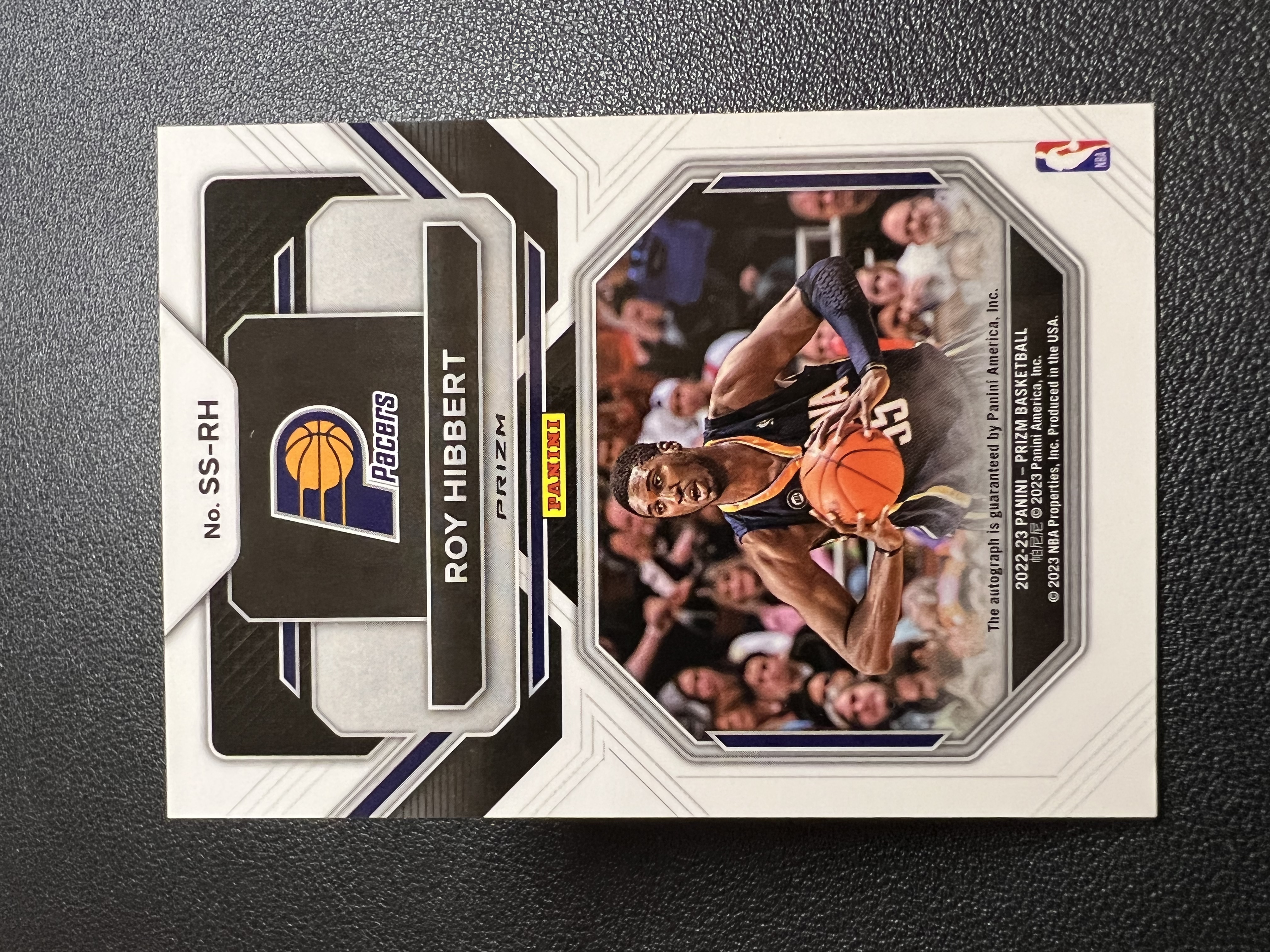2022-23 Panini Prizm Roy Hibbert 【星佑代卖】PZ 步行者 罗伊 希伯特 签字 SS签 银折 收藏必备