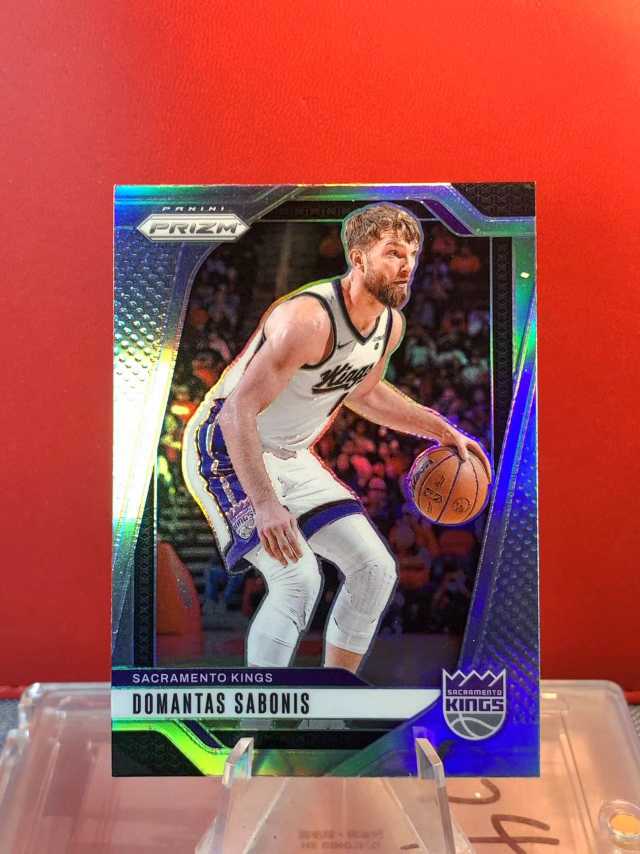（老末代拍）D01 2024-25 Panini prizm Domantas Sabonis 多曼塔斯 萨博尼斯 国王 PZ 银折 顺丰 不保卡品