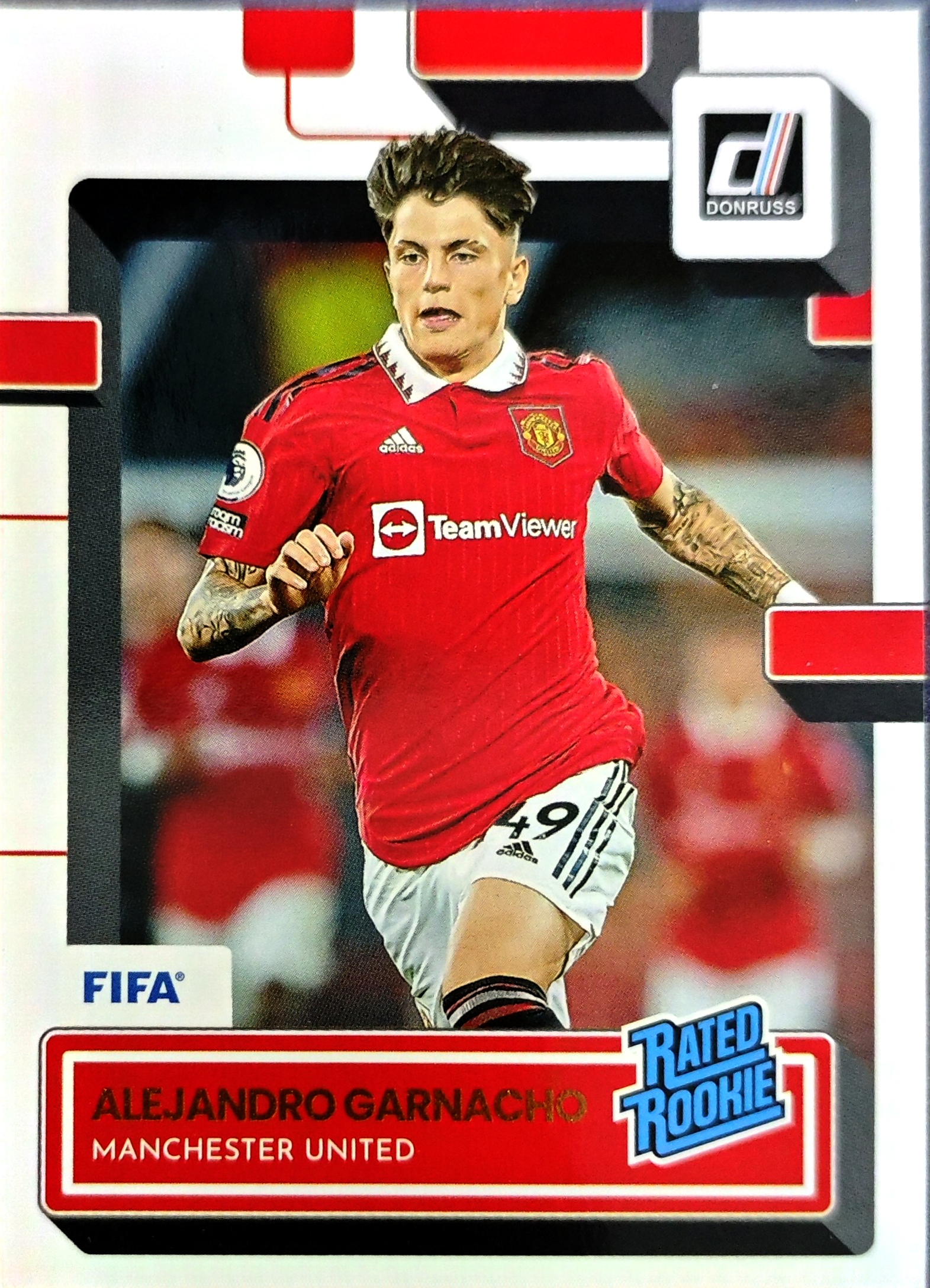 【K代拍】2022-23 Panini Donruss Alejandro Garnacho RC 杜蕾斯 曼联 加纳乔