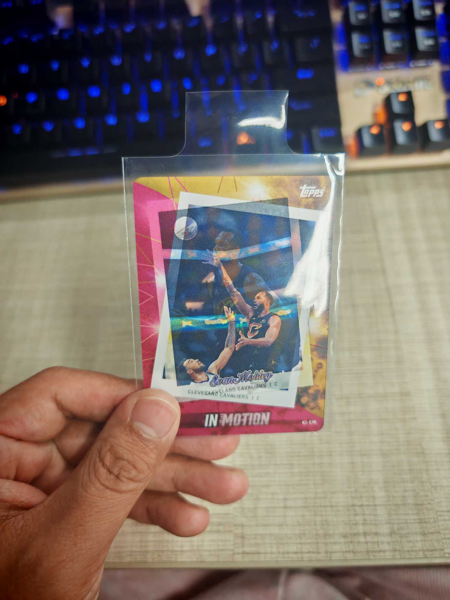 2025-26 Topps 卡游 Kayou Match Attax 游戏版 埃文 莫布里 光栅特卡