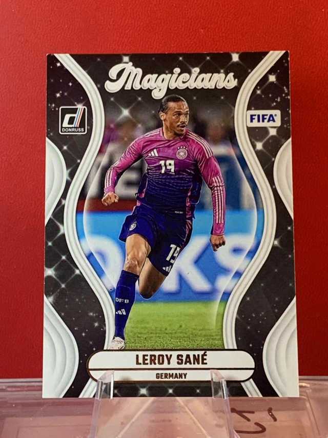（老末精品代拍)2024-25 Panini Donruss Leroy Sane 德国🇩🇪 勒鲁瓦 萨内 杜蕾斯 FIFA Magicians魔术师特卡  顺丰空运 E29
