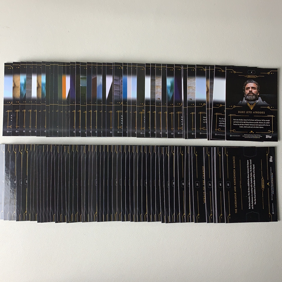 【弈卡代拍】2025 Topps DUNE 沙丘 Chrome 影视 普卡 base 橙标 剧情场景卡 剧照卡 横版 打包 品相如图 凑套必备 Mito