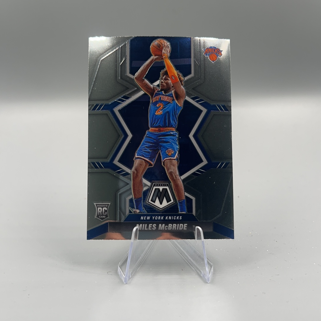 2021-22 Panini Mosaic Miles McBride RC 【顺丰特快 只发寄付】