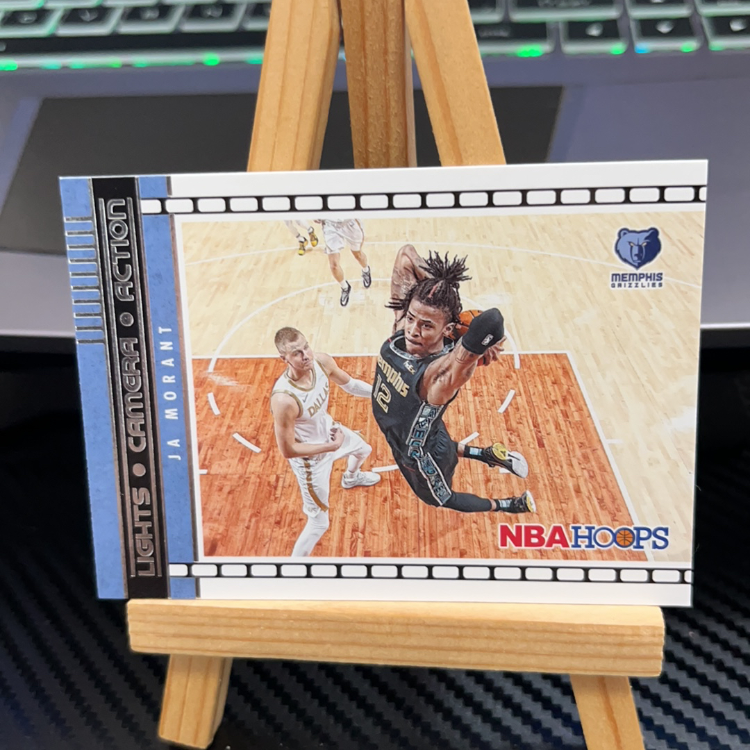 2021-22 Panini NBA Hoops Ja Morant 贾 莫兰特 灰熊 特卡 hoops系列 卡品如图 凑图必备 值得收藏!免费代卖!