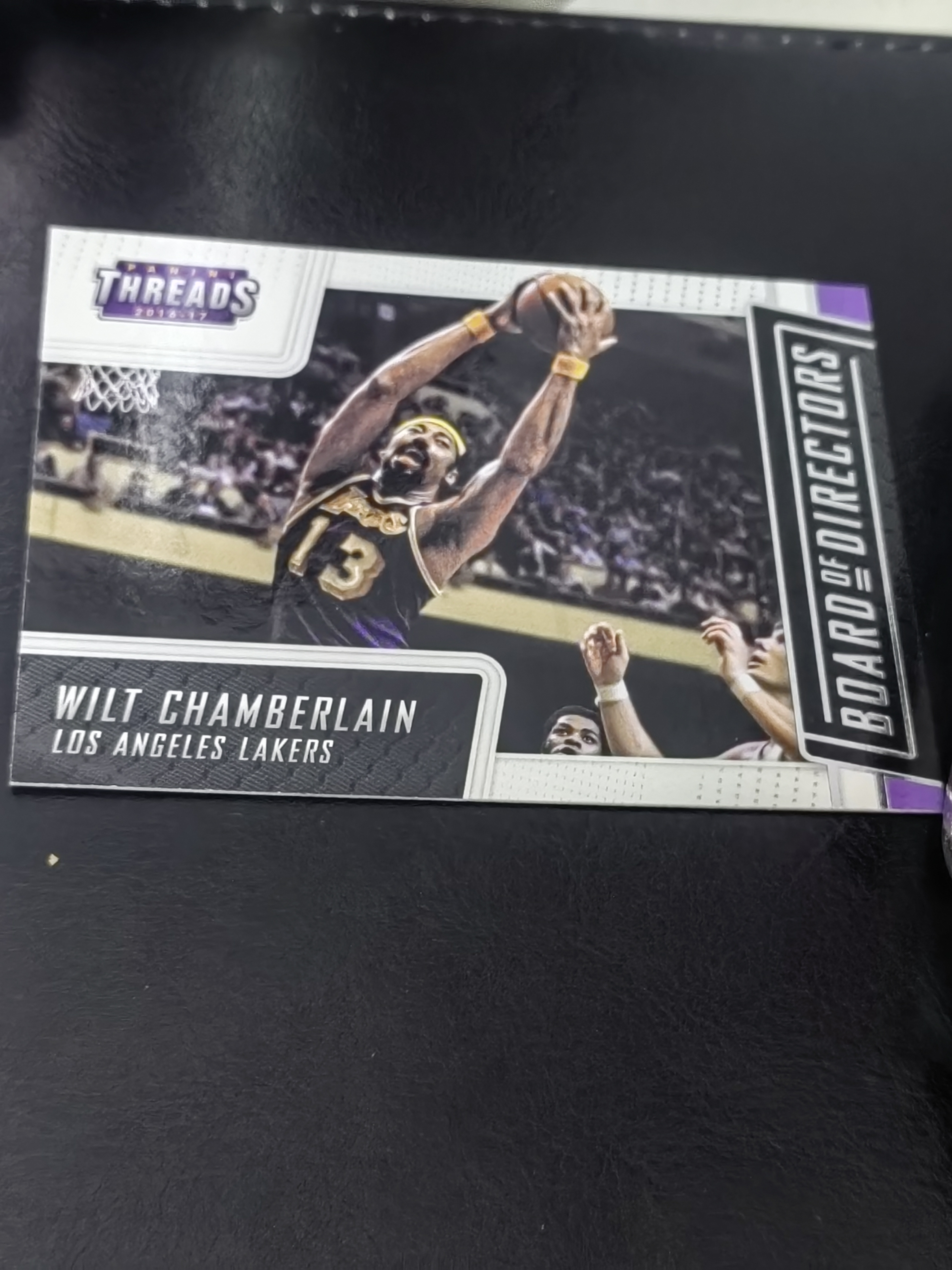 2016-17 Panini Threads Wilt Chamberlain RC 小背心 威尔特 张伯伦 统治力 勇士 76人 湖人 篮 白边白角 不保卡品 卡品如图