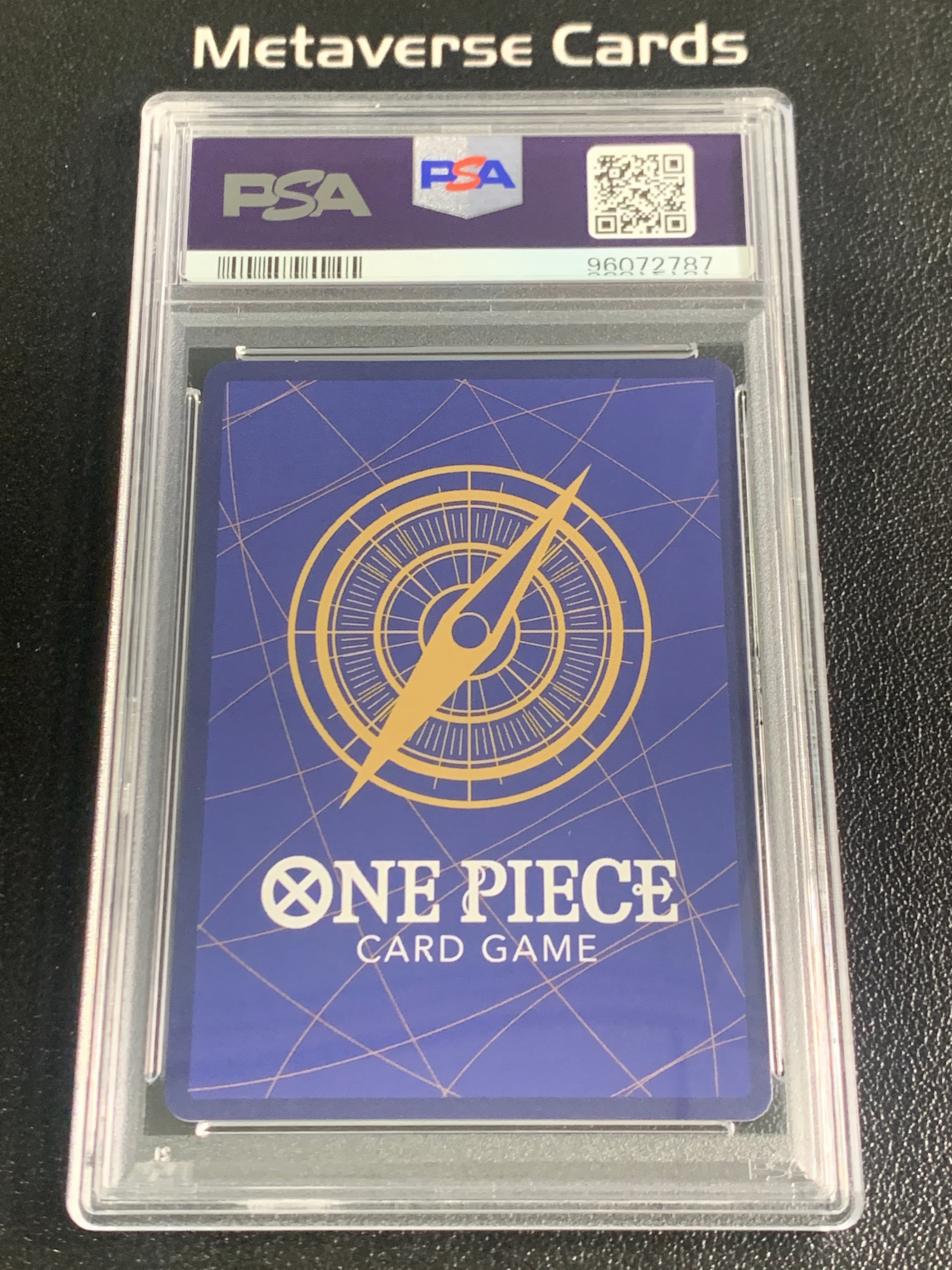 【元宇宙拍卖】韩跑跑016:2024 One Piece TCG OPCG 航海王 海贼王 ja 日版 女帝 波雅 汉库珂 OP01-078 SR 一星 异画 全图闪 评级卡 PSA10分 评级壳如图 收藏必备