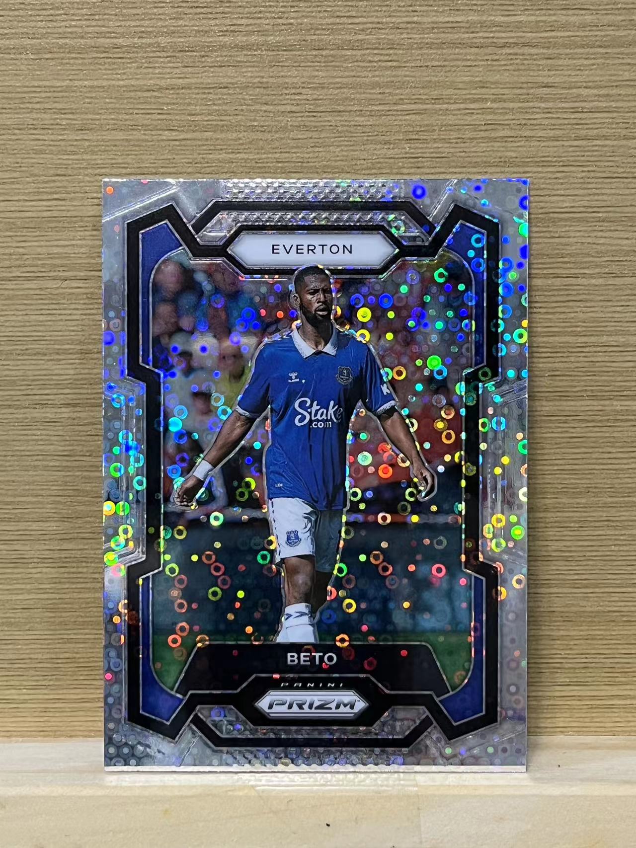 2023-24 Panini Prizm beto 贝托 泡泡折 埃弗顿 英超 pz 银折 卡品如图 凑卡收藏必备 A33