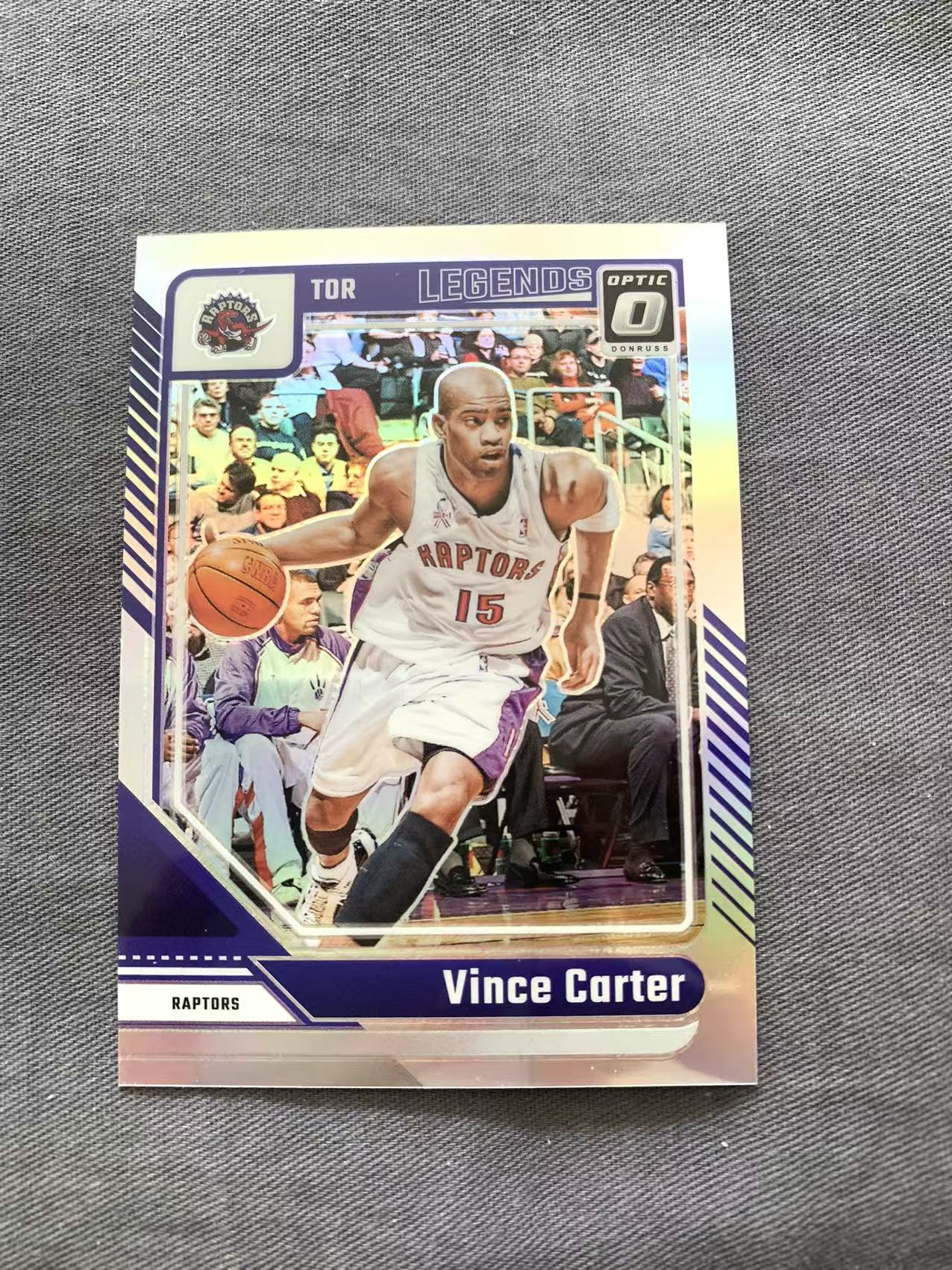 2024-25 Panini Optic Vince Carter 文斯 卡特 银折 折射 猛龙队 收藏必备 戴戴