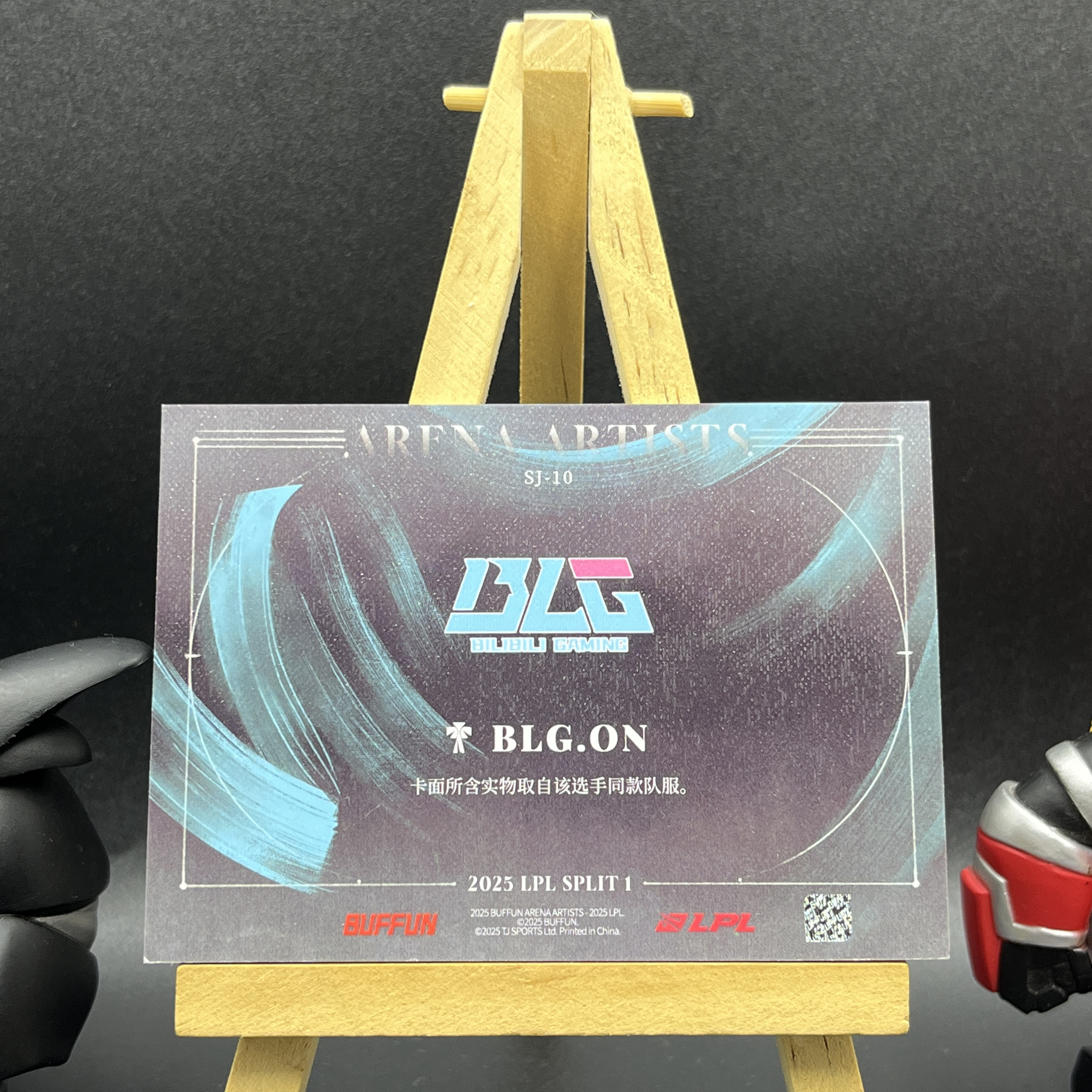 【KabuDa不累计】2025 Buffun 不凡玩品 英雄联盟 赛场艺术家 LPL 选手卡 BLG On 骆文俊 单人队服卡 For