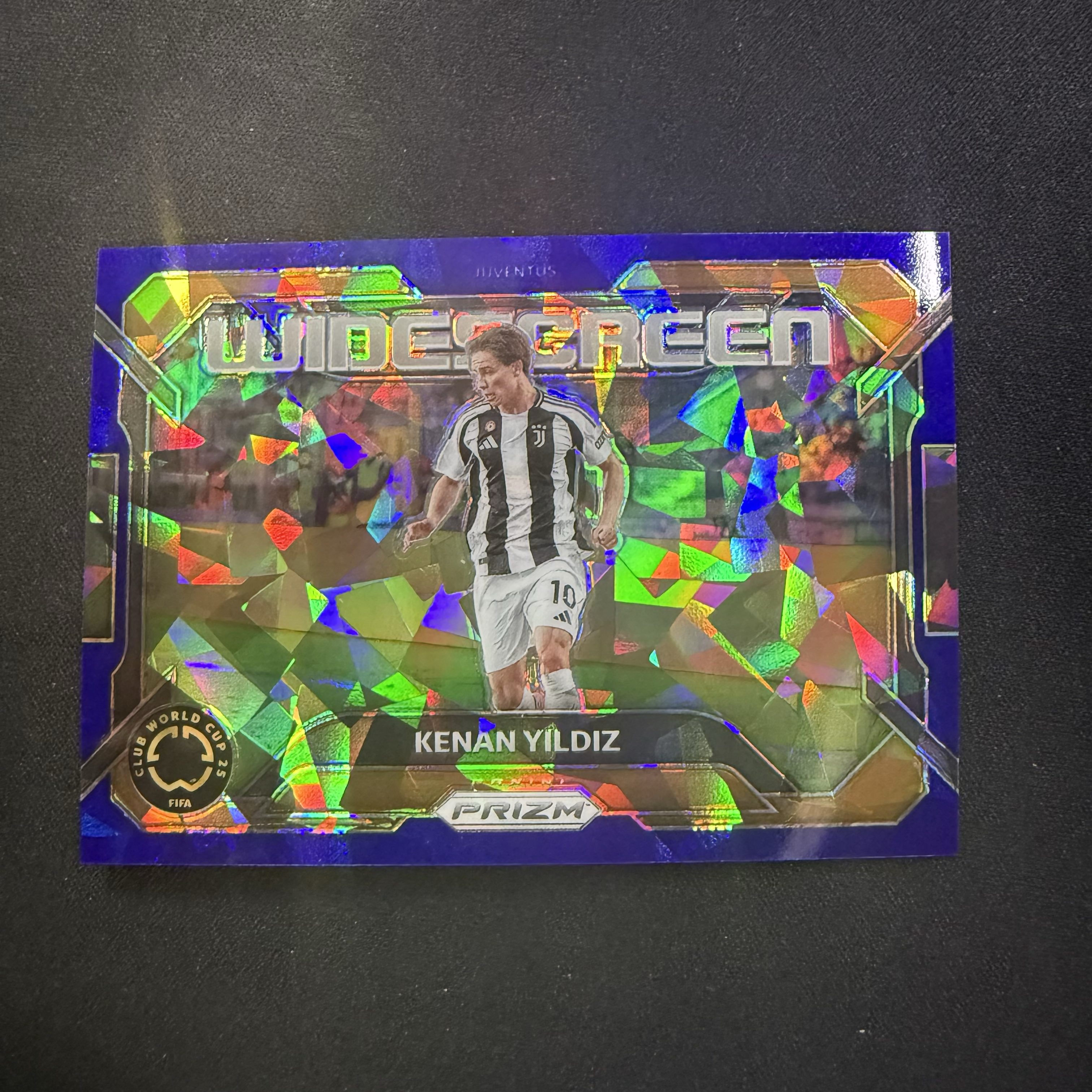 2025 Panini Prizm KENAN YILDIZ 【SC拍卖】世俱杯 pz 伊尔迪兹 尤文 尤文图斯 75/99编 蓝碎冰 特卡 收藏必备(ing哥)