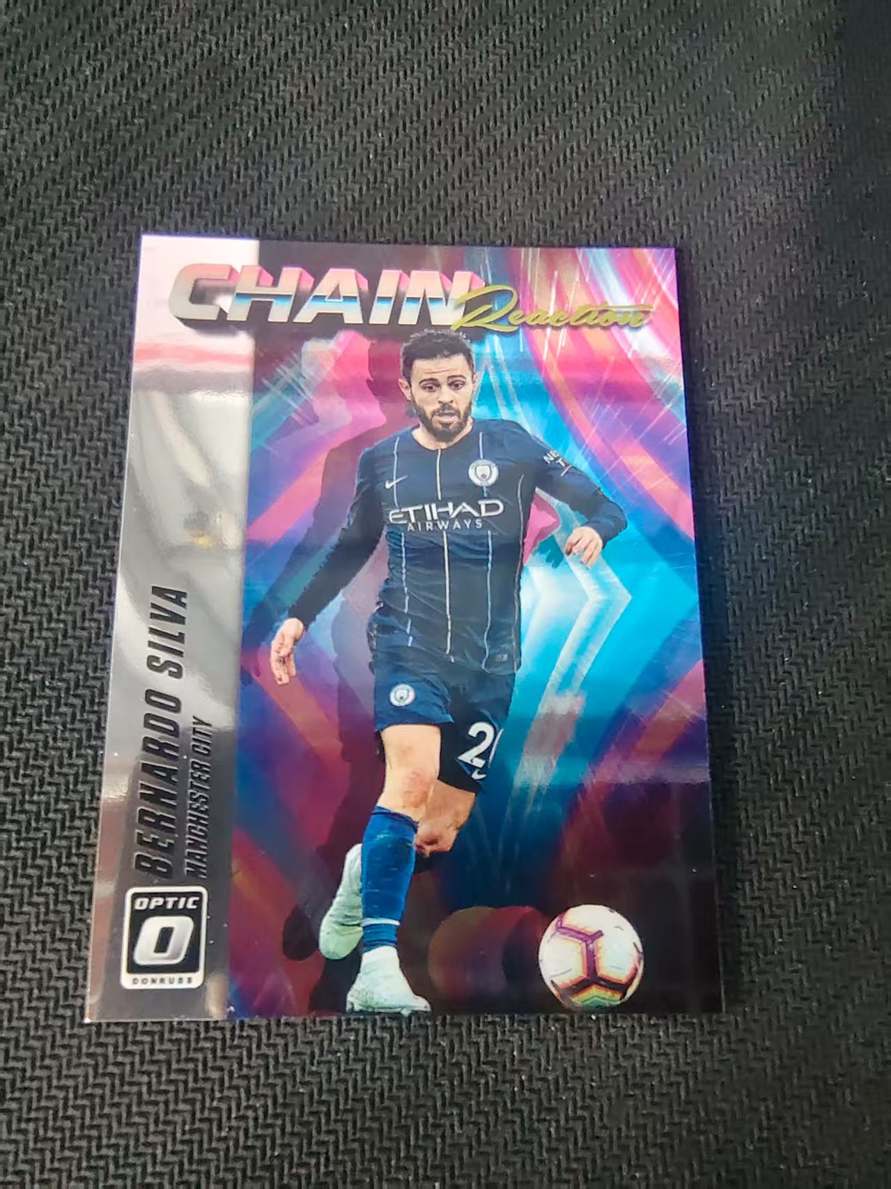 【可合并,不累计】2018-19 Panini Donruss Bernardo Silva 葡萄牙 曼城 B席 贝尔纳多席尔瓦 特卡 杜蕾斯OP 划痕 边角瑕疵 #5