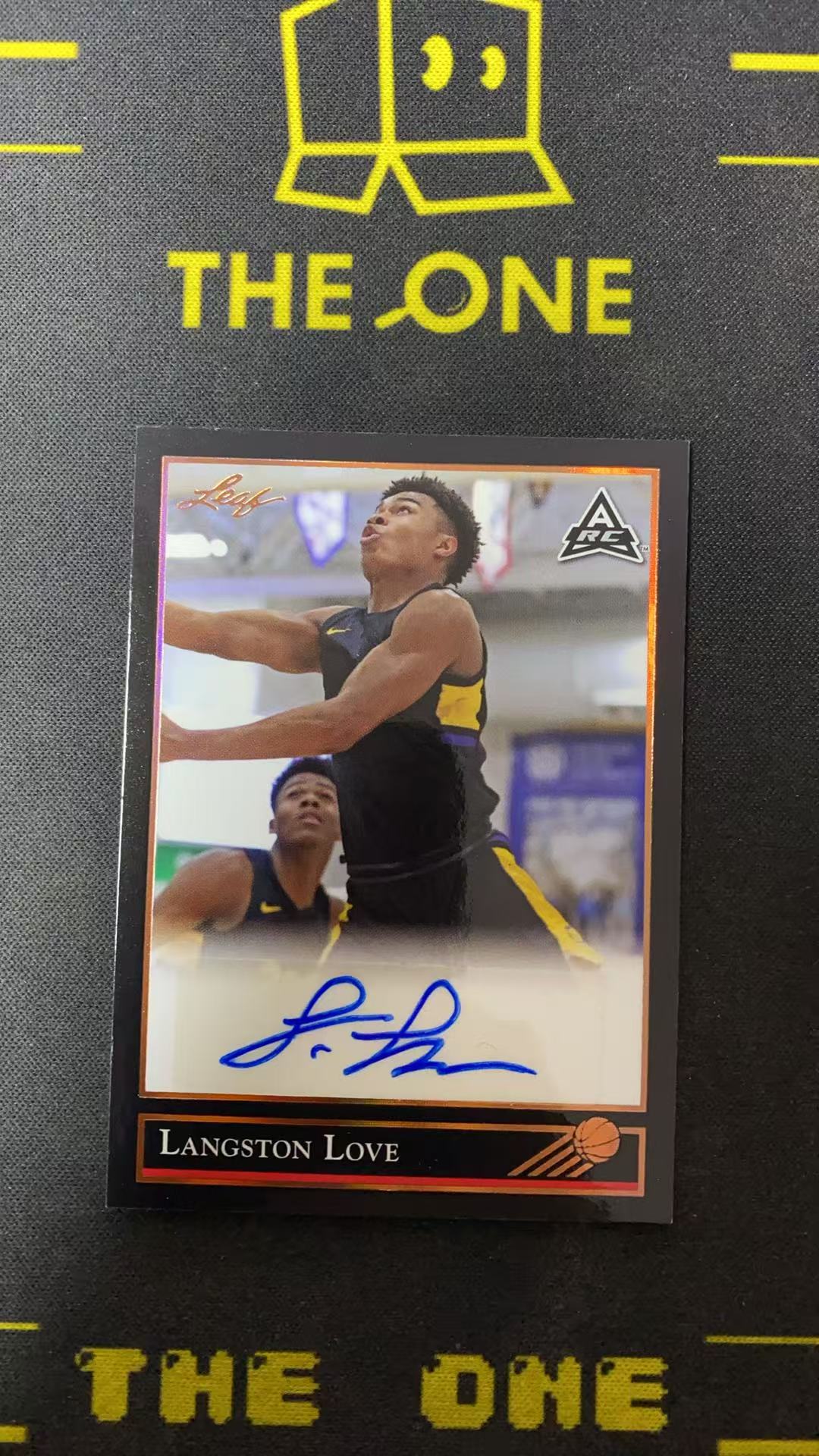 2022 Leaf TRINITY LANGSTON LOVE RC 【TheOne】兰斯顿 乐福 新秀 签字 不保卡品【TP】