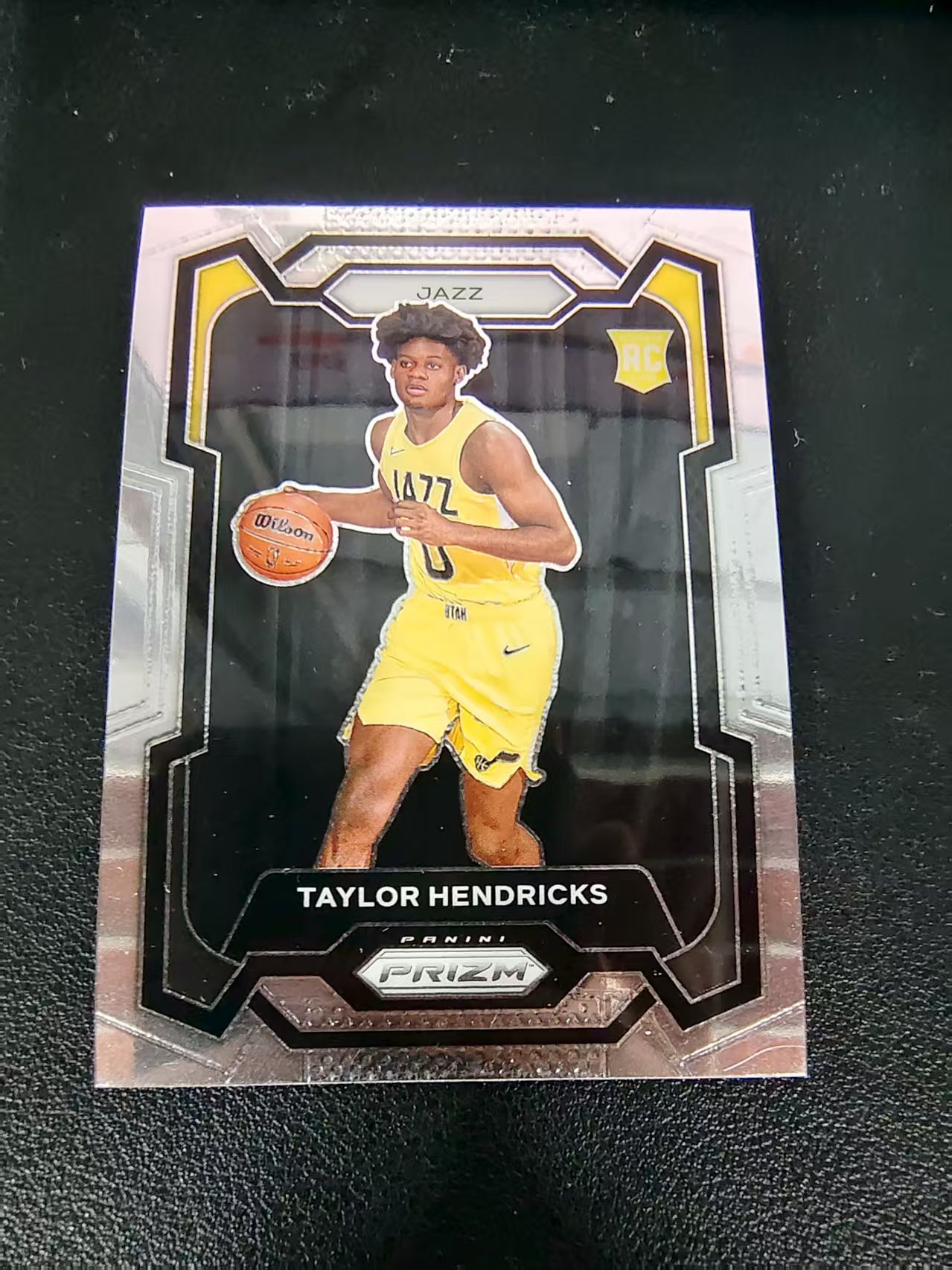 【可合并,不累计】2023-24 Panini Prizm Taylor Hendricks 泰勒 亨德里克斯 爵士 新秀 RC PZ 划痕 边角微瑕 #161