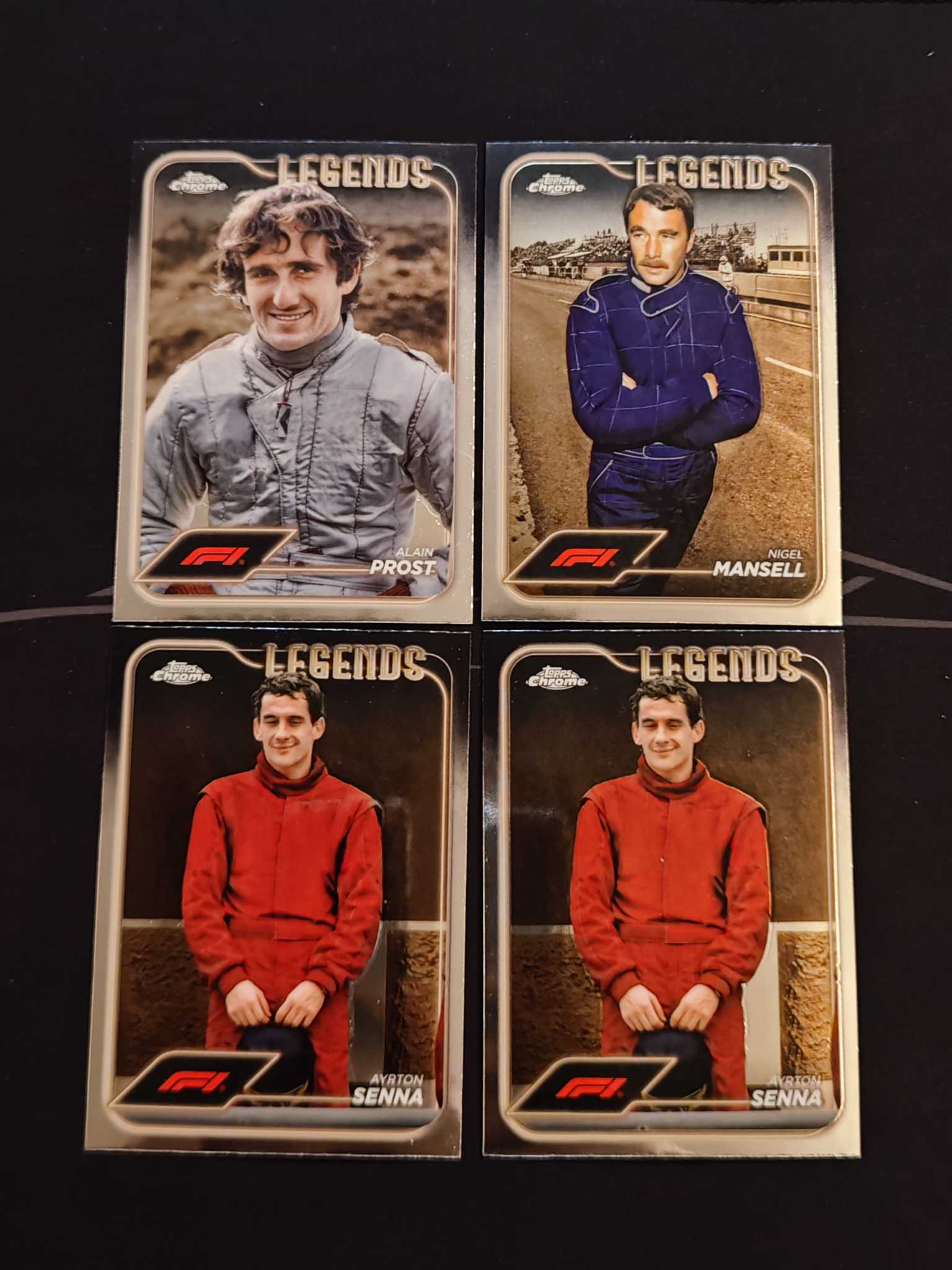2024 Topps Chrome F1 Prost Mansell Senna Legend 传奇车手 TC Lot 赛车 选图好看 凑套收藏 卡如图 #