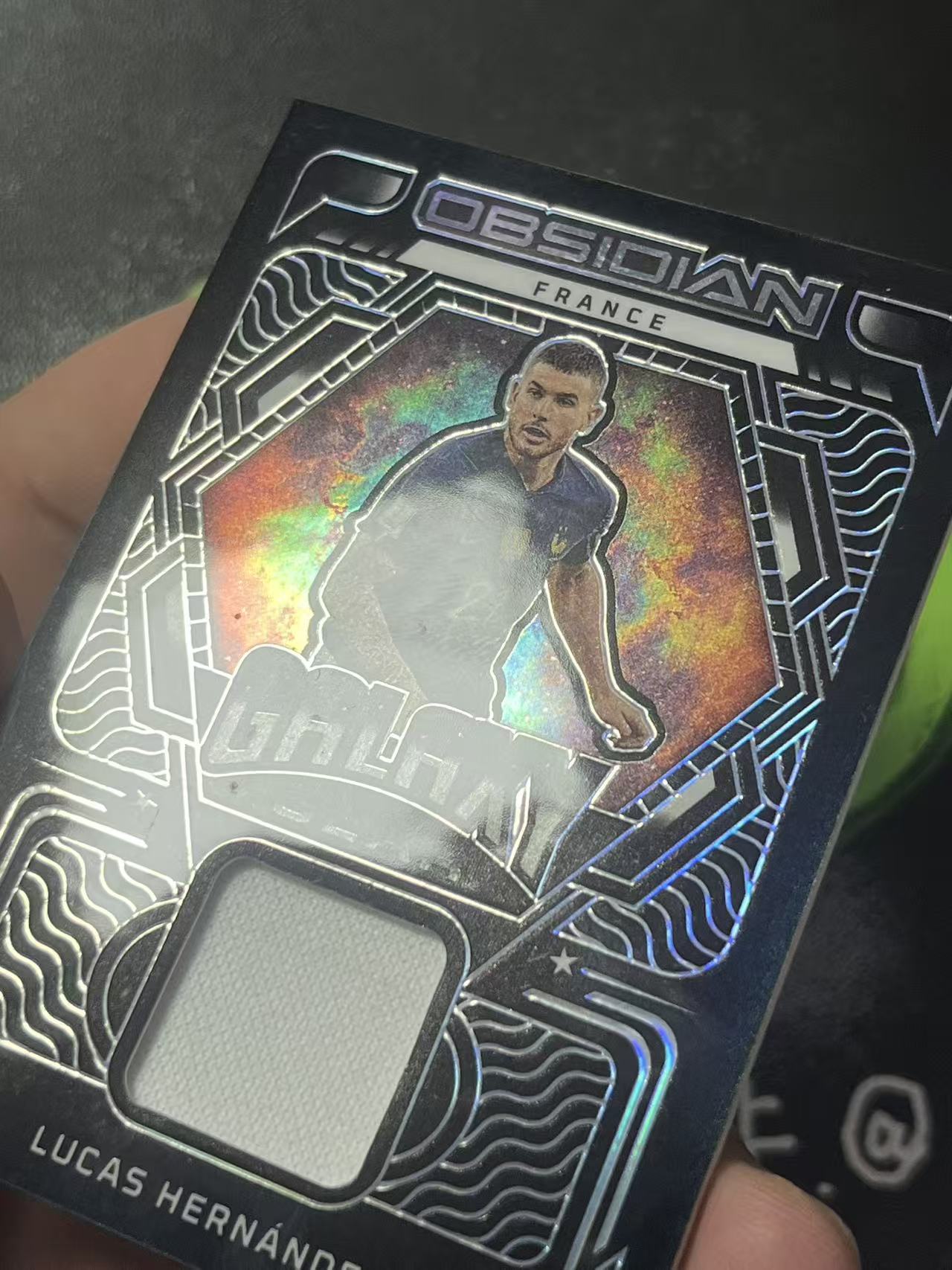 2022-23 Panini Obsidian Lucas Hernandez 黑曜石 法国 卢卡斯 埃尔南德斯 199编 物料 球衣 微瑕如图【ZYP代拍】LS90