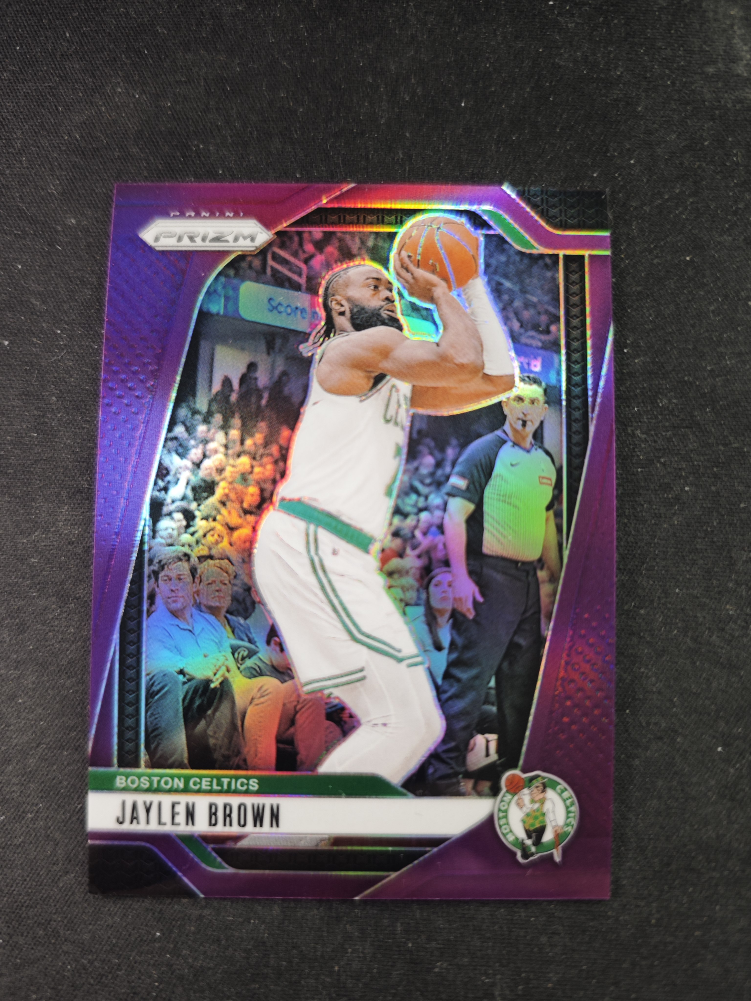 【蛤蟆特卖】杰伦 布朗 2024-25 PANINI PRIZM系列 紫色折射 限量99编 经典设计 超级漂亮 稀有好卡 卡品如图 专收必备!