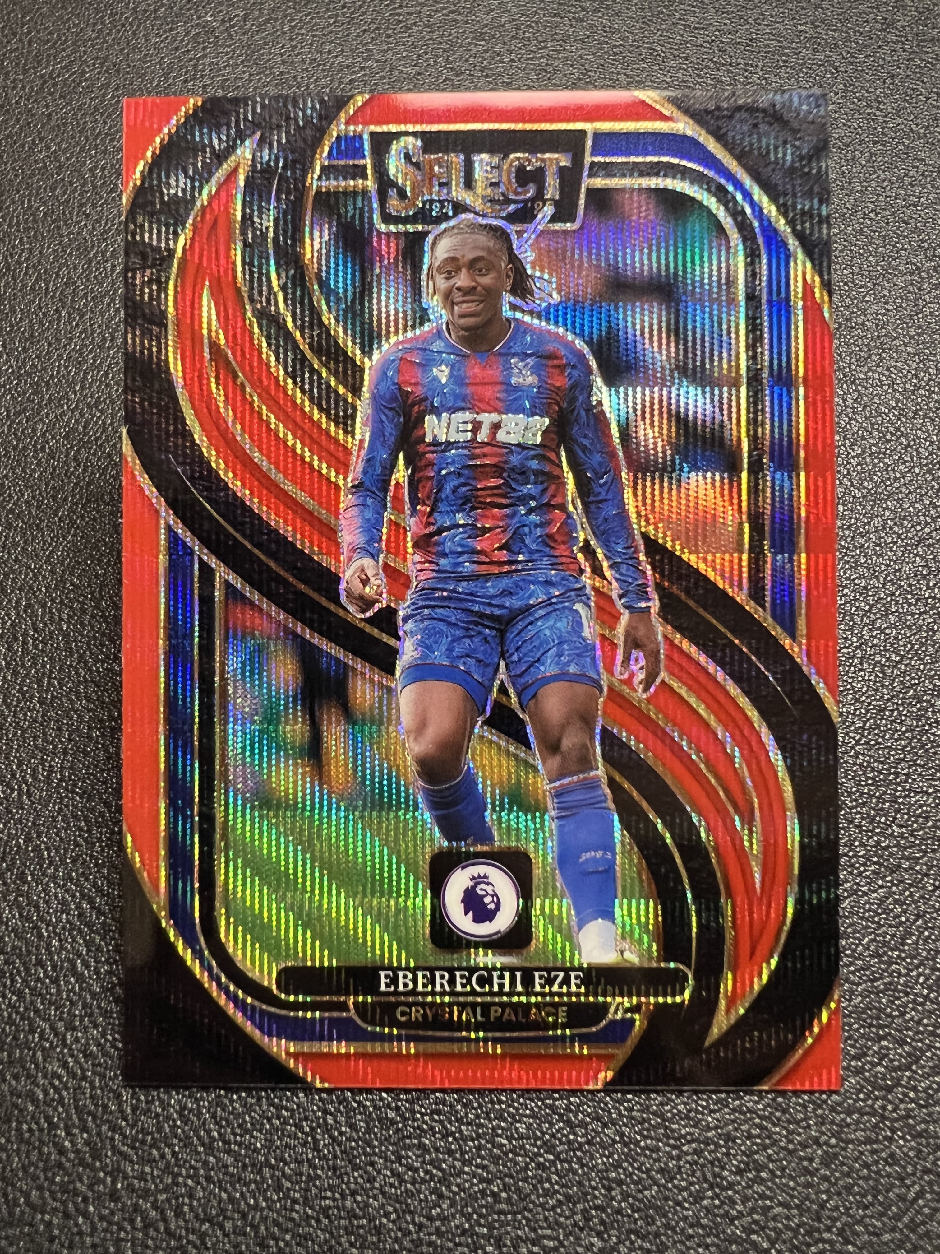 2024-25 Panini Select Eberechi Eze 【星佑代卖】SE 英超 水晶宫 埃伯雷基 伊泽 红波纹折射 88编 二级 收藏必备 alan