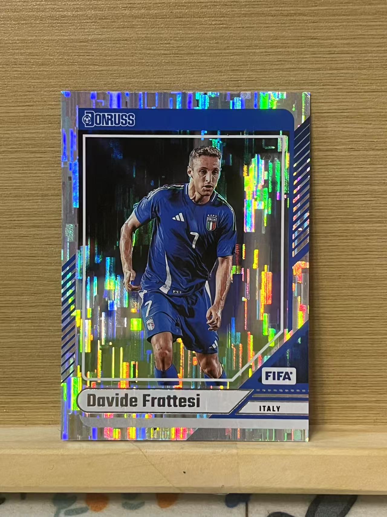 2024-25 Panini Donruss Davide Frattesi 弗拉泰西 瀑布折 意大利 银折 杜蕾斯 卡品如图 实卡精美 A60