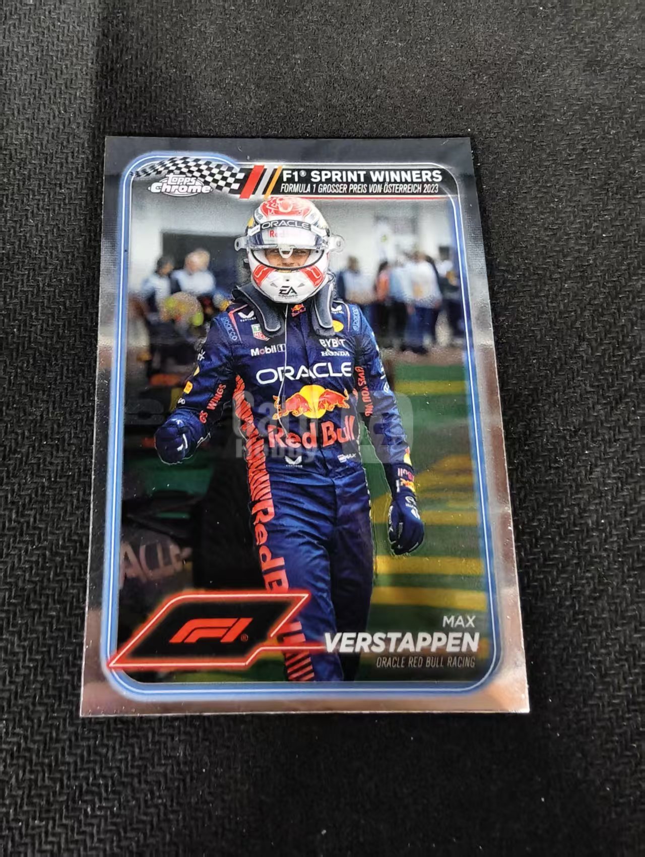 2024 Topps Chrome F1 Max Verstappen 维斯塔潘 红牛 划痕 边角瑕疵 #149