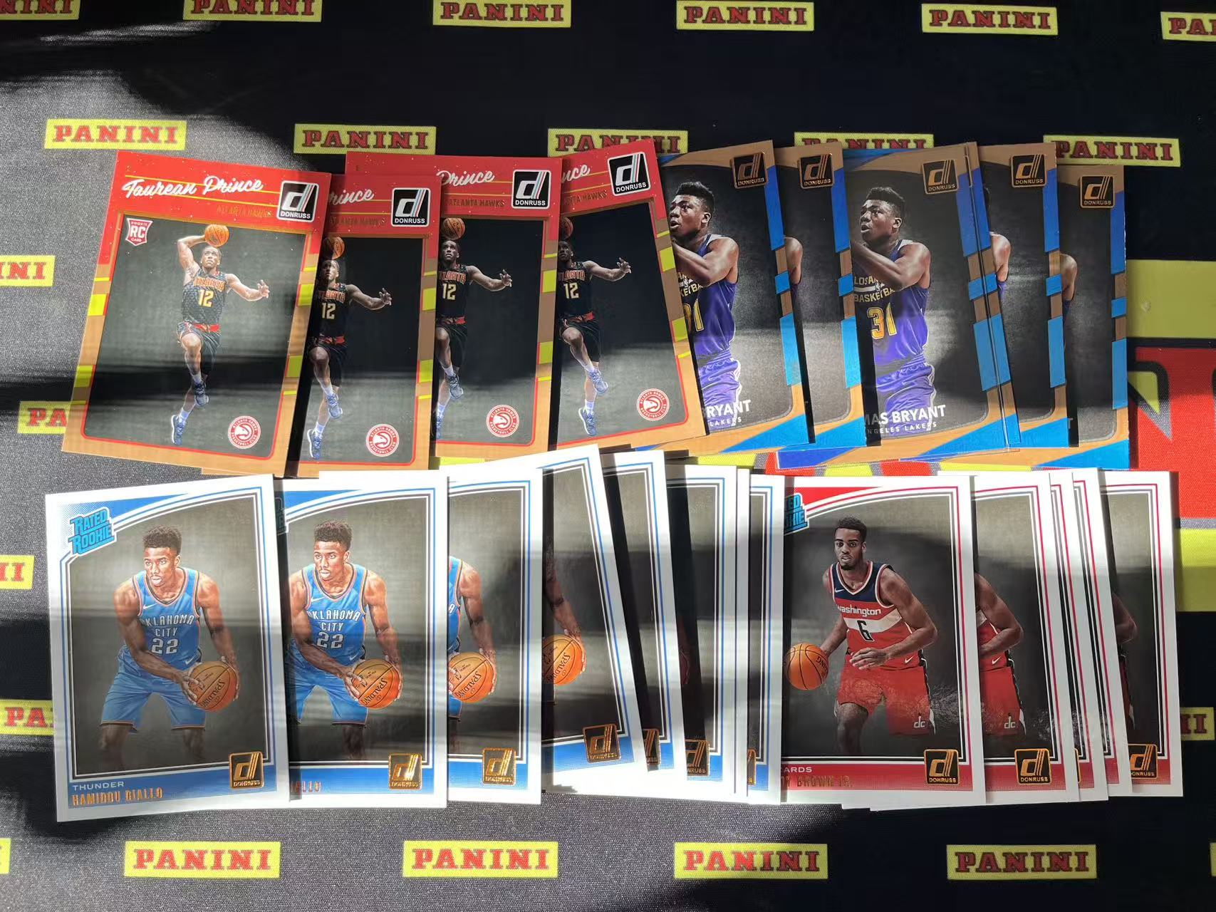 2016-17 Panini prizm LeBron James Donruss 杜蕾斯 普特打包 各新秀RC 泰肖恩普林斯 布莱恩特 扣篮王迪亚洛