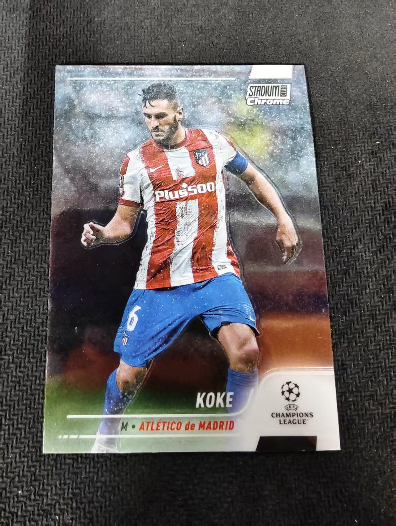 【可合并,不累计】2022 Topps Stadium Club Chrome Koke 科克 马德里竞技 欧冠 竞技场 不保卡品 介意勿拍 #87