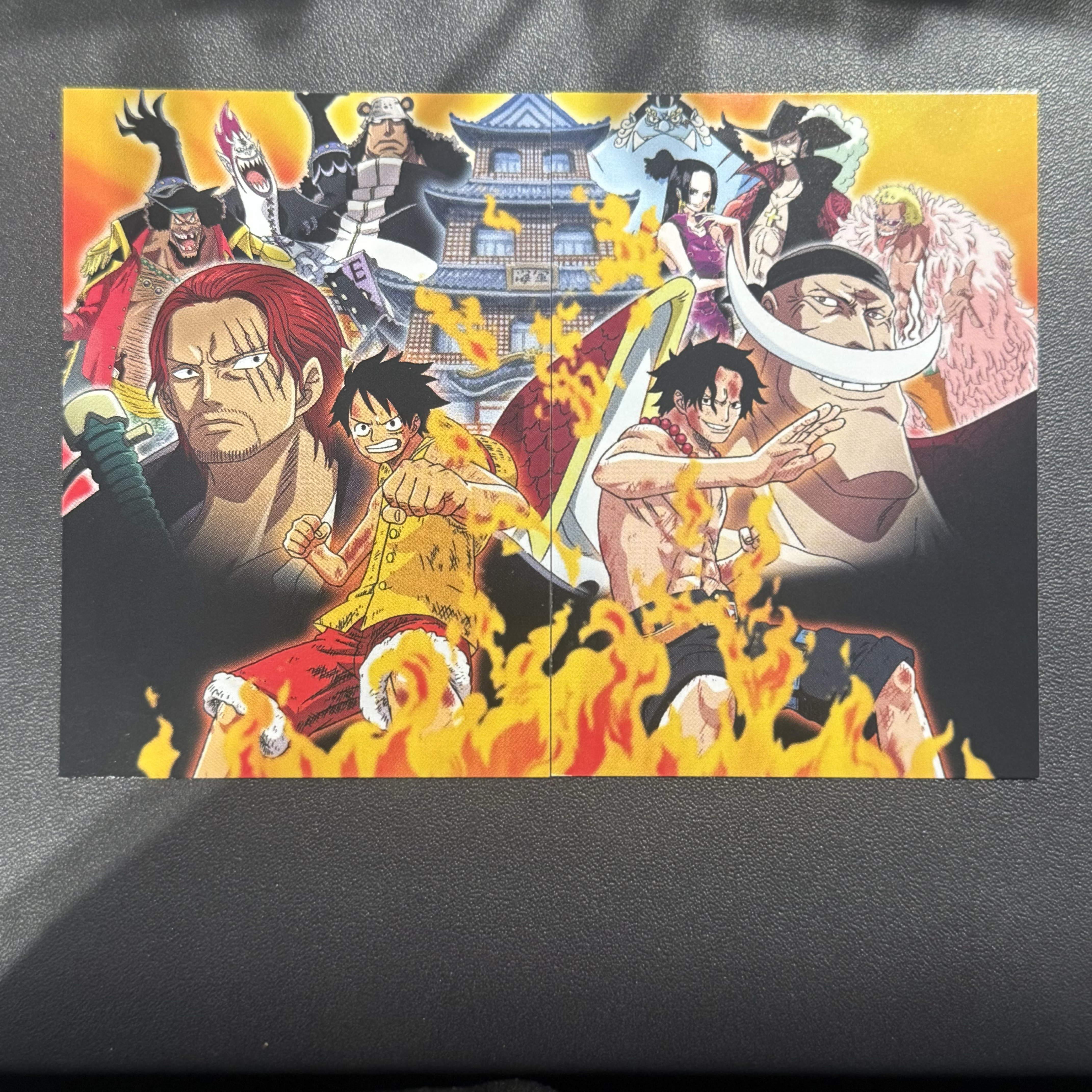 2022 Panini One Piece ford 【猴猴旺卡】海贼王 拼图 路飞 香克斯 白胡子 艾斯 四皇 七武海 女帝 卡品如图 接代拍 08a 【阿龙】