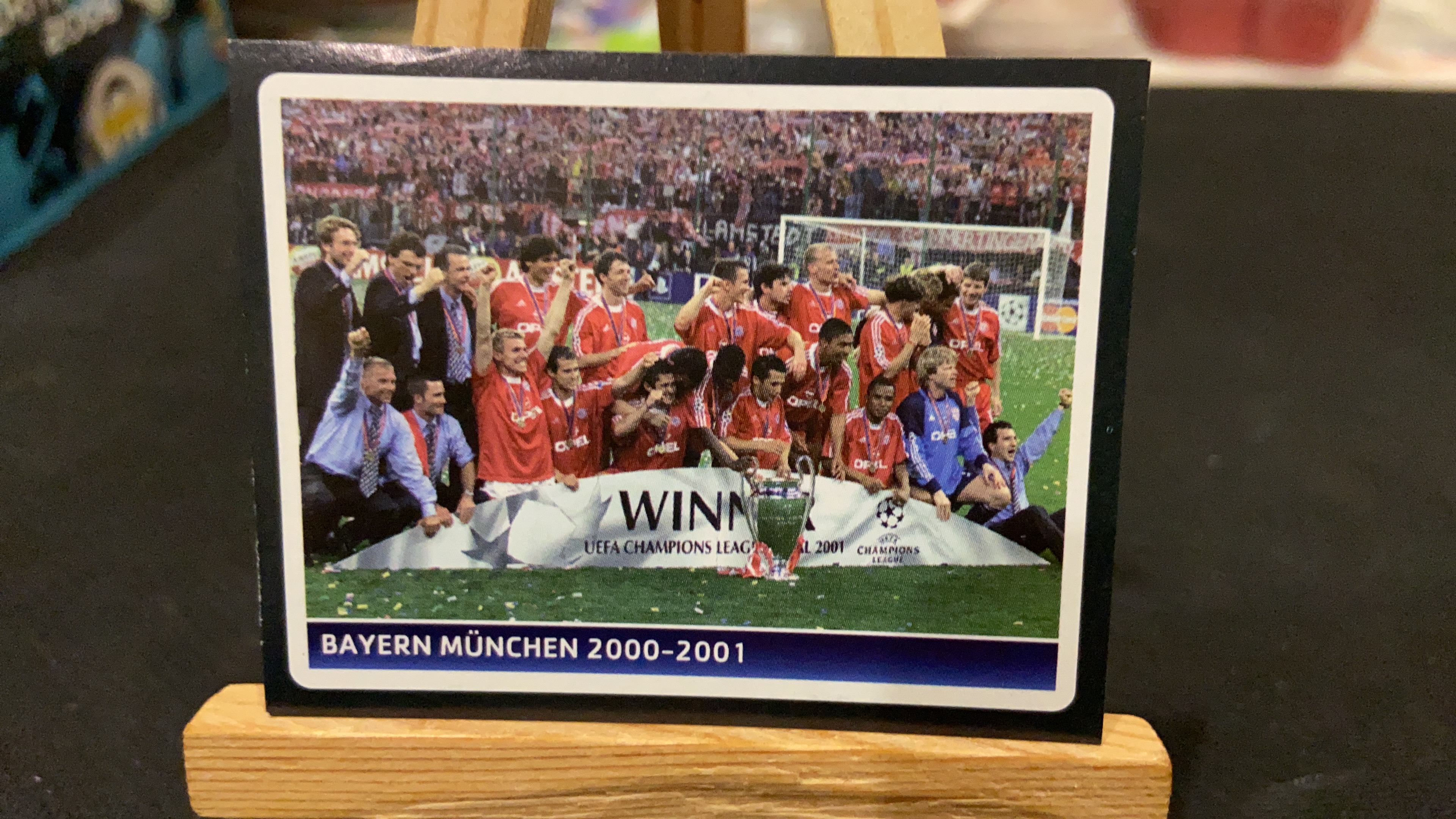 2006-07 Panini 欧冠 贴纸 【不累计】 卡品如图 拜仁慕尼黑 欧冠 捧杯 全家福
