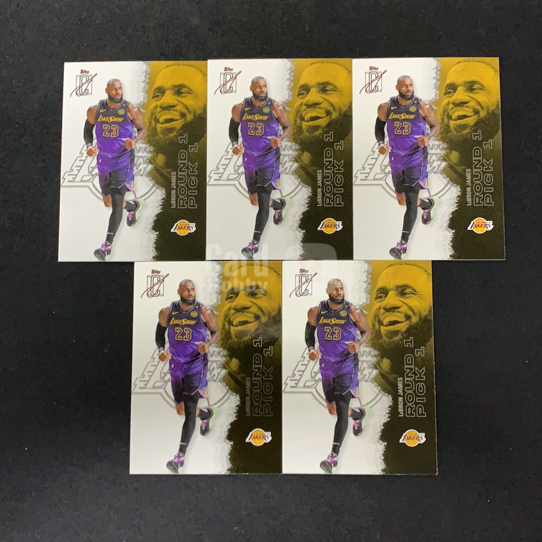 2025-26 Topps Signature Class LeBron James 【SC拍卖】湖人 勒布朗詹姆斯 base lot 收藏必备(兔哥)