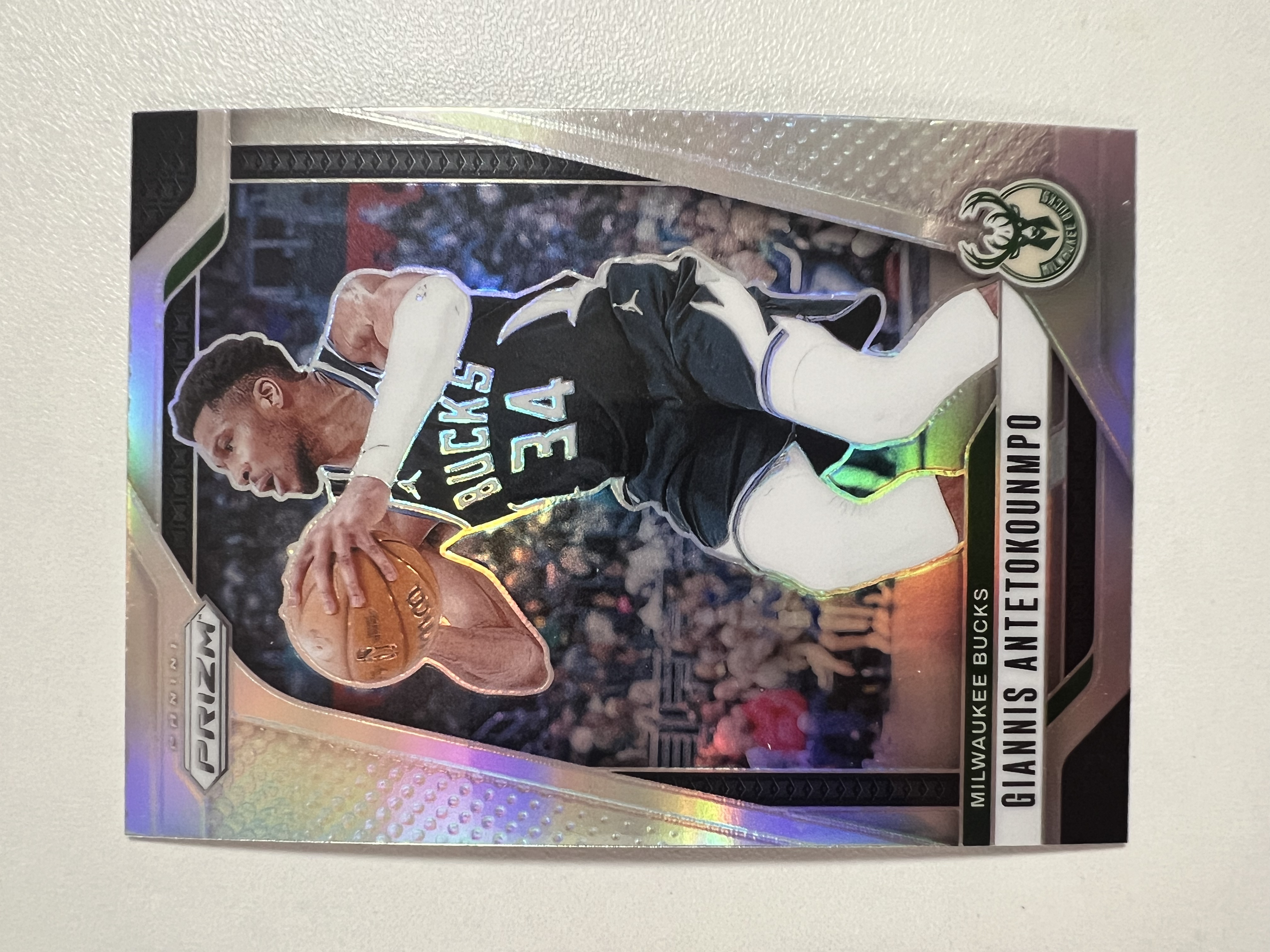 2024-25 Panini Prizm Giannis Antetokounmpo 字母哥 阿德托昆博 雄鹿 银折 PZ系列 HH03 收藏凑套 卡品如图