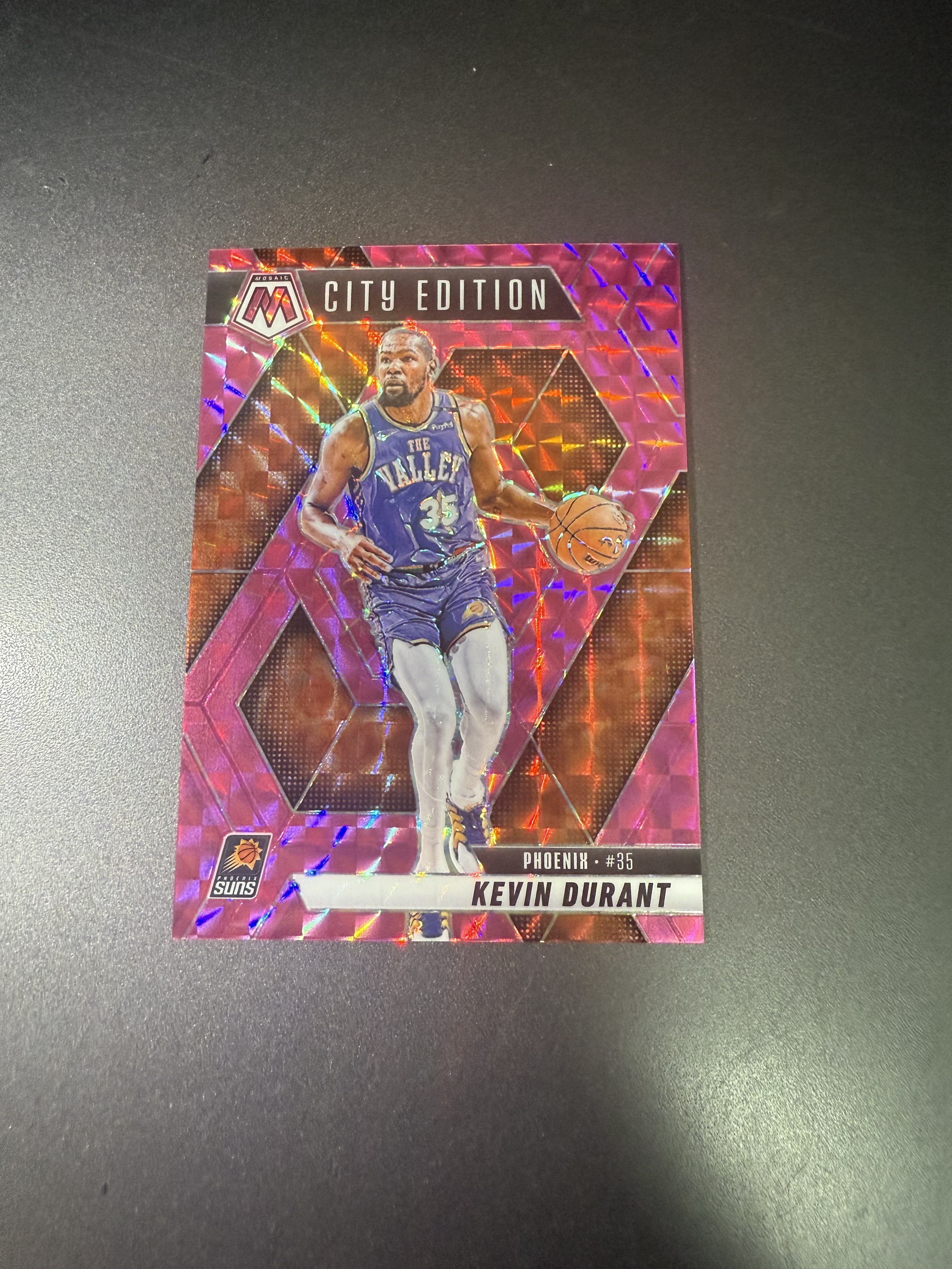 2024-25 Panini Mosaic Kevin Durant 杜兰特 马赛克 粉折 175编 0