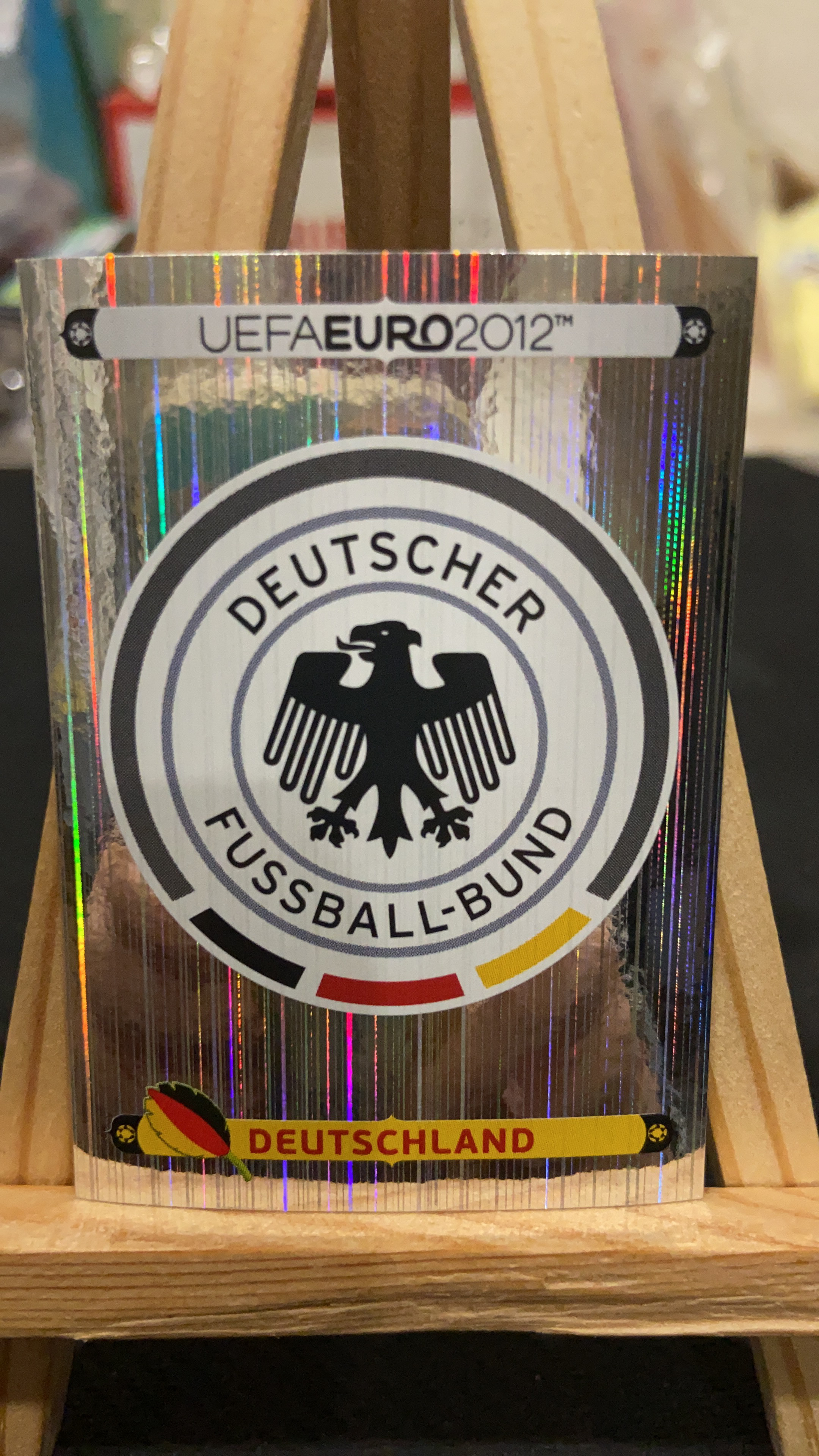 2012 Panini Euro 欧洲杯 贴纸 【不累计】 德国 队徽 凑套