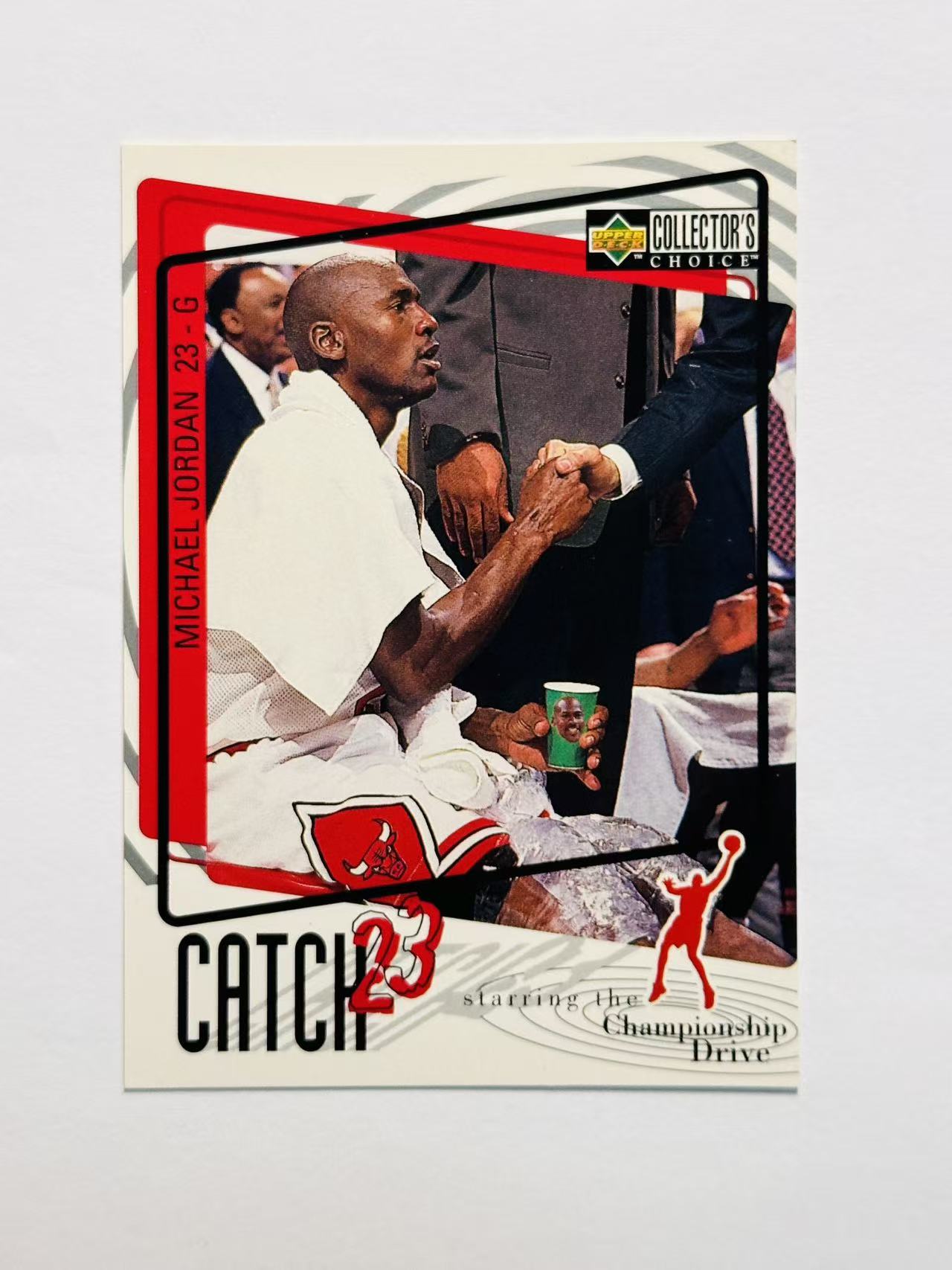 1997-98 Upper Deck nba Michael Jordan 嘿嘿代卖 历史第一人 休闲装 迈克尔 乔丹 公牛 篮球之神 飞人 经典老特 收藏必备