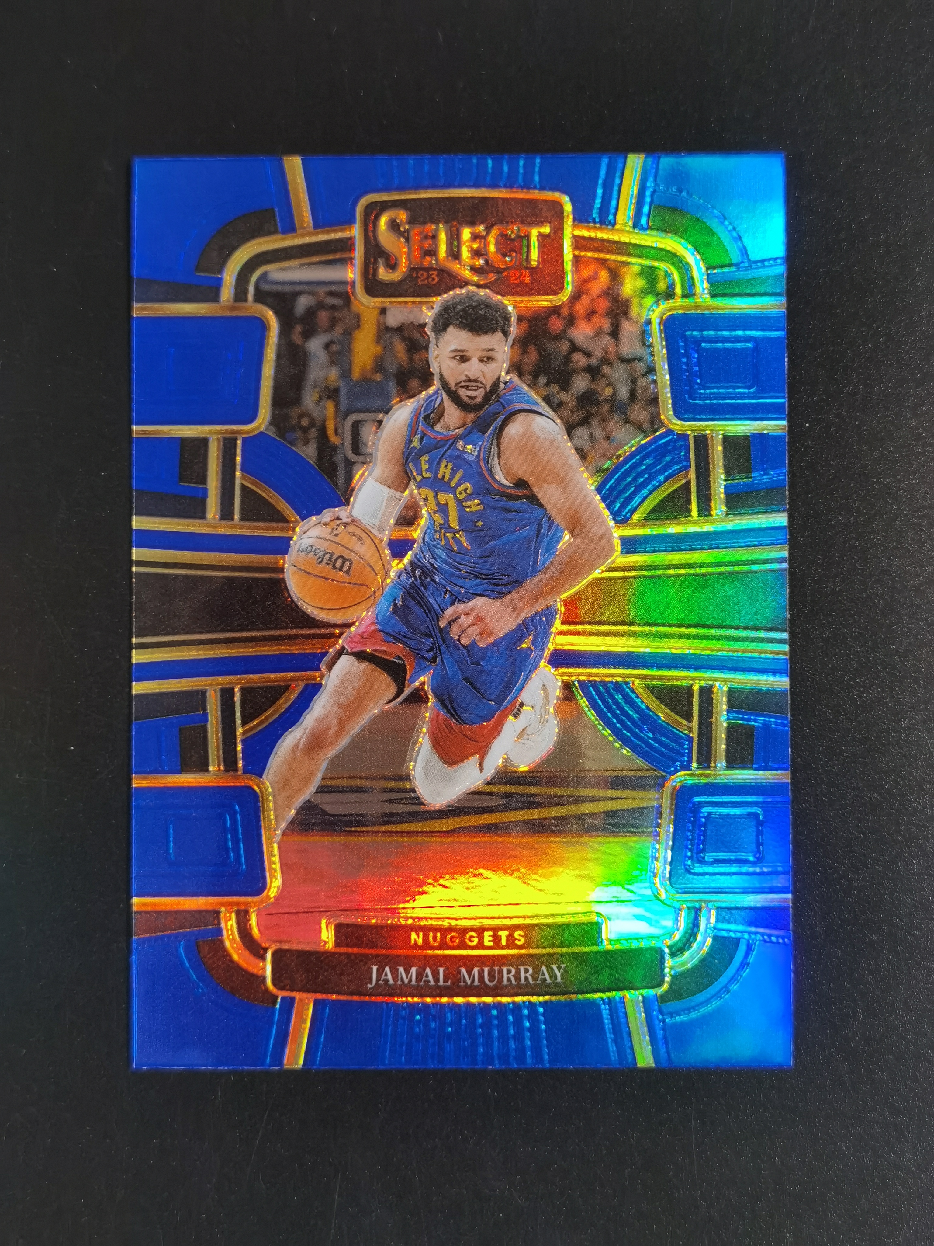 2023-24 Panini Select Jamal Murray 贾马尔 穆雷 蓝折 折射 卡品如图 专收必备