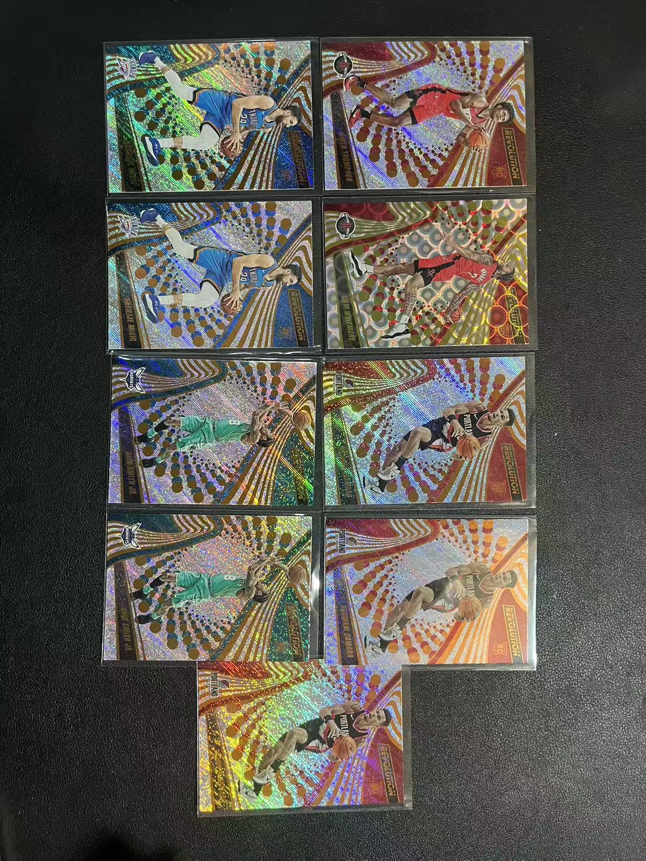 2023-24 Panini Revolution Amen Thompson RC 革命 阿门 汤普森 卡姆 惠特莫尔 卡马拉 米西 尼克 史密斯 新秀 base 雨点折 折射 如图 龙龙龙