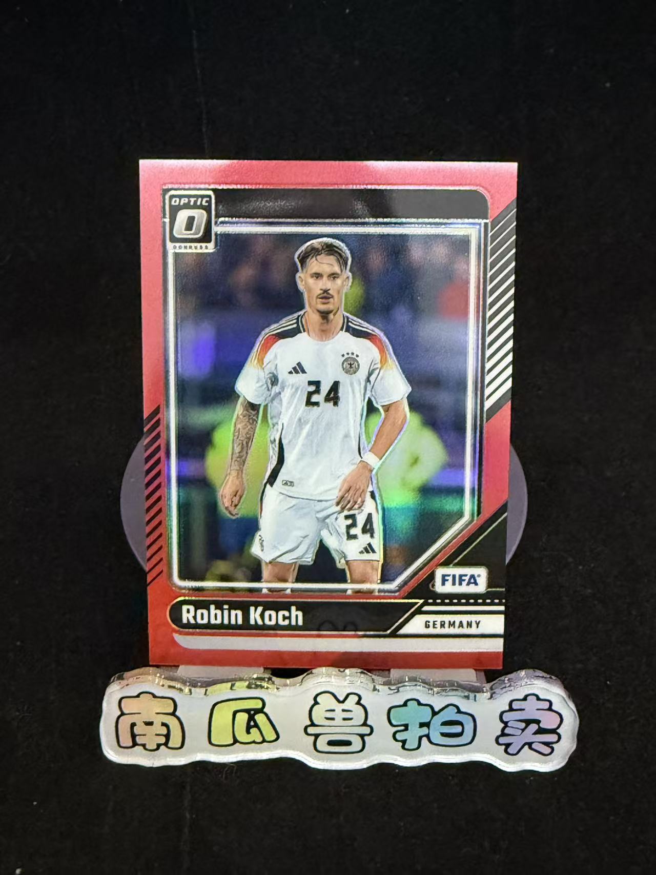 2024-25 Panini Donruss Robin Koch 杜蕾斯 德国 罗宾 科赫 299编 红折 折射 不保卡品 南瓜兽瓜哥12.1