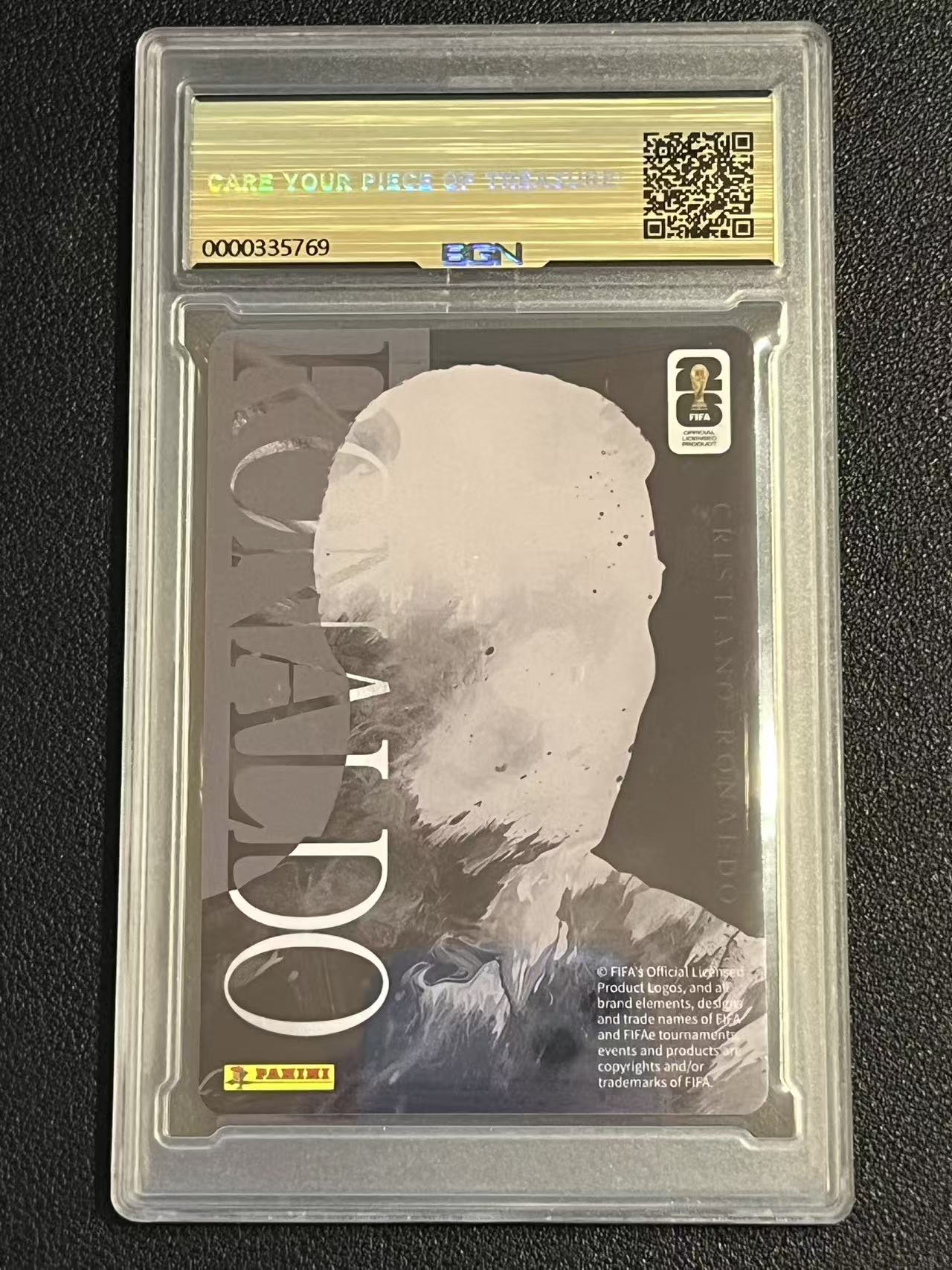 2026 Panini Kayou FIFA World Cup Cristiano Ronaldo BGN金10 C罗 罗纳尔多 大比例 皇马 曼联 葡萄牙 世界杯 SSP 收藏必备