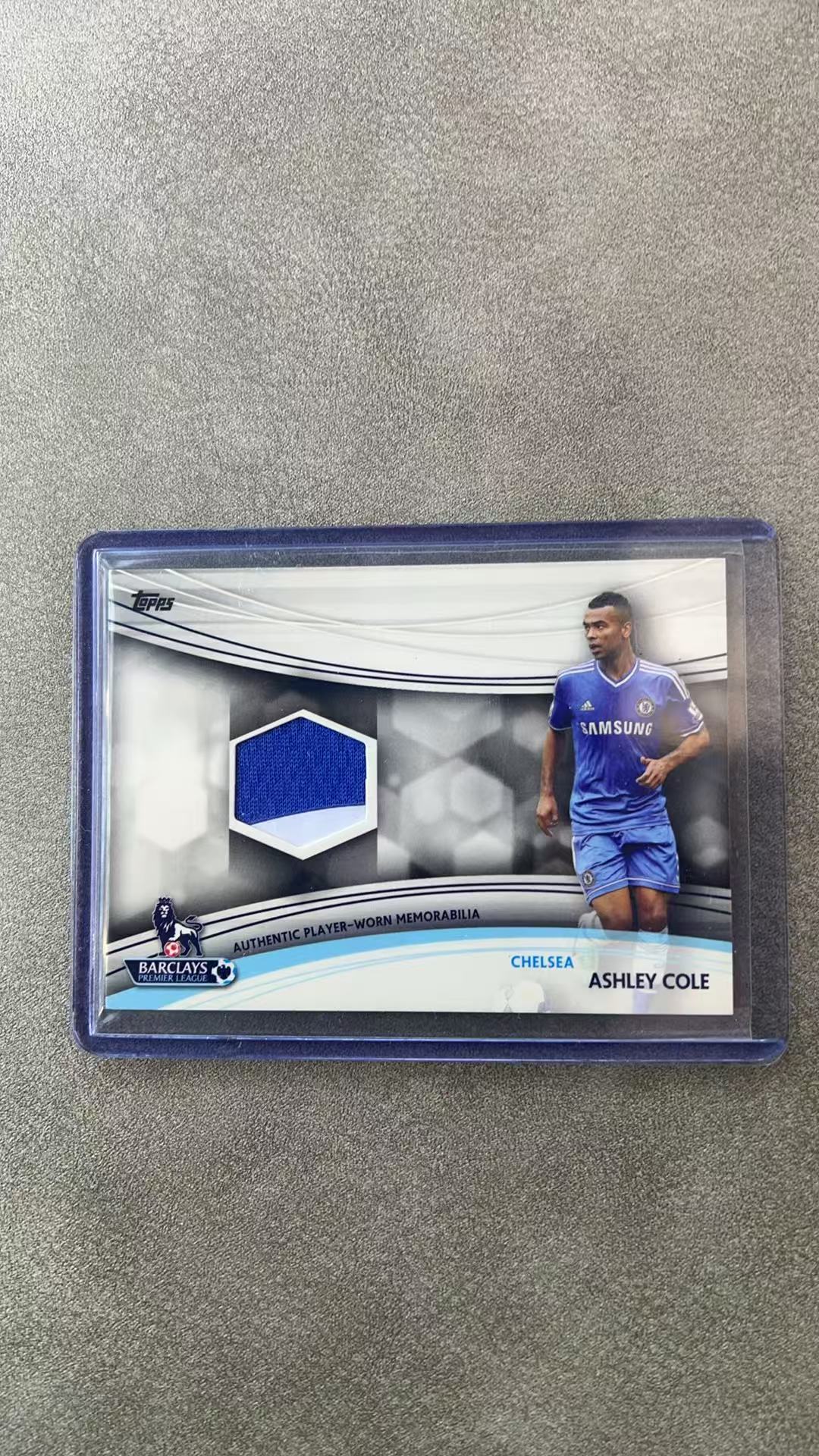 6524【330球星卡实体店代卖】2013 Topps Premier Gold 阿什利 科尔 Ashley Cole 切尔西 小窗球衣实物 仅顺丰寄付 (UK23)