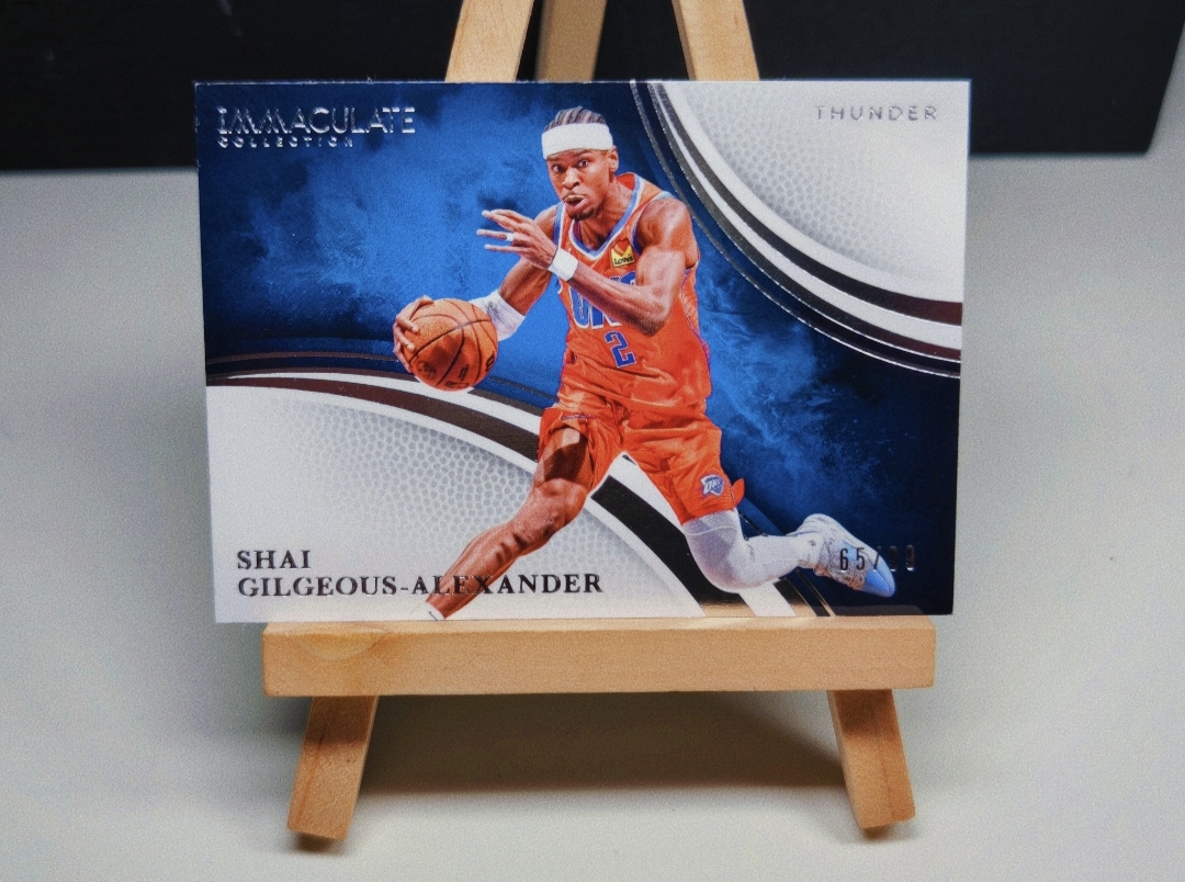 2024-25 Panini Immaculate Shai Gilgeous Alexander 谢伊 吉尔杰斯 亚历山大 sga 雷霆 imm base 99编 卡品如图 可评 psa bgs
