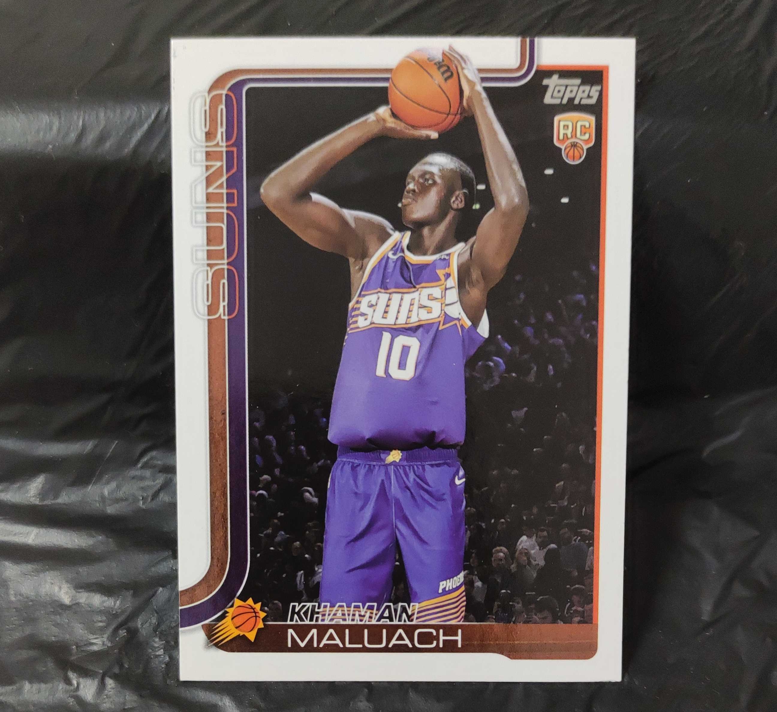 2025-26 Topps Basketball Khaman Maluach RC 卡曼 马卢阿奇 新秀rc 太阳队 收藏必备 可累计 回收球星卡