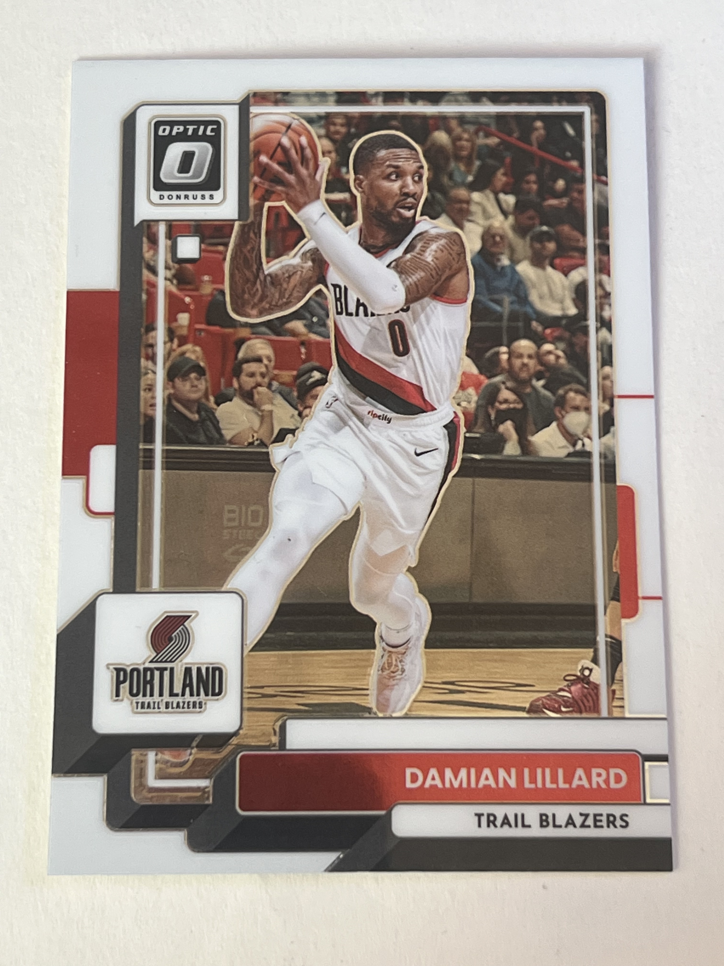 2022-23 panini optic damian lillard 达米安 利拉德 利拉德 开拓者