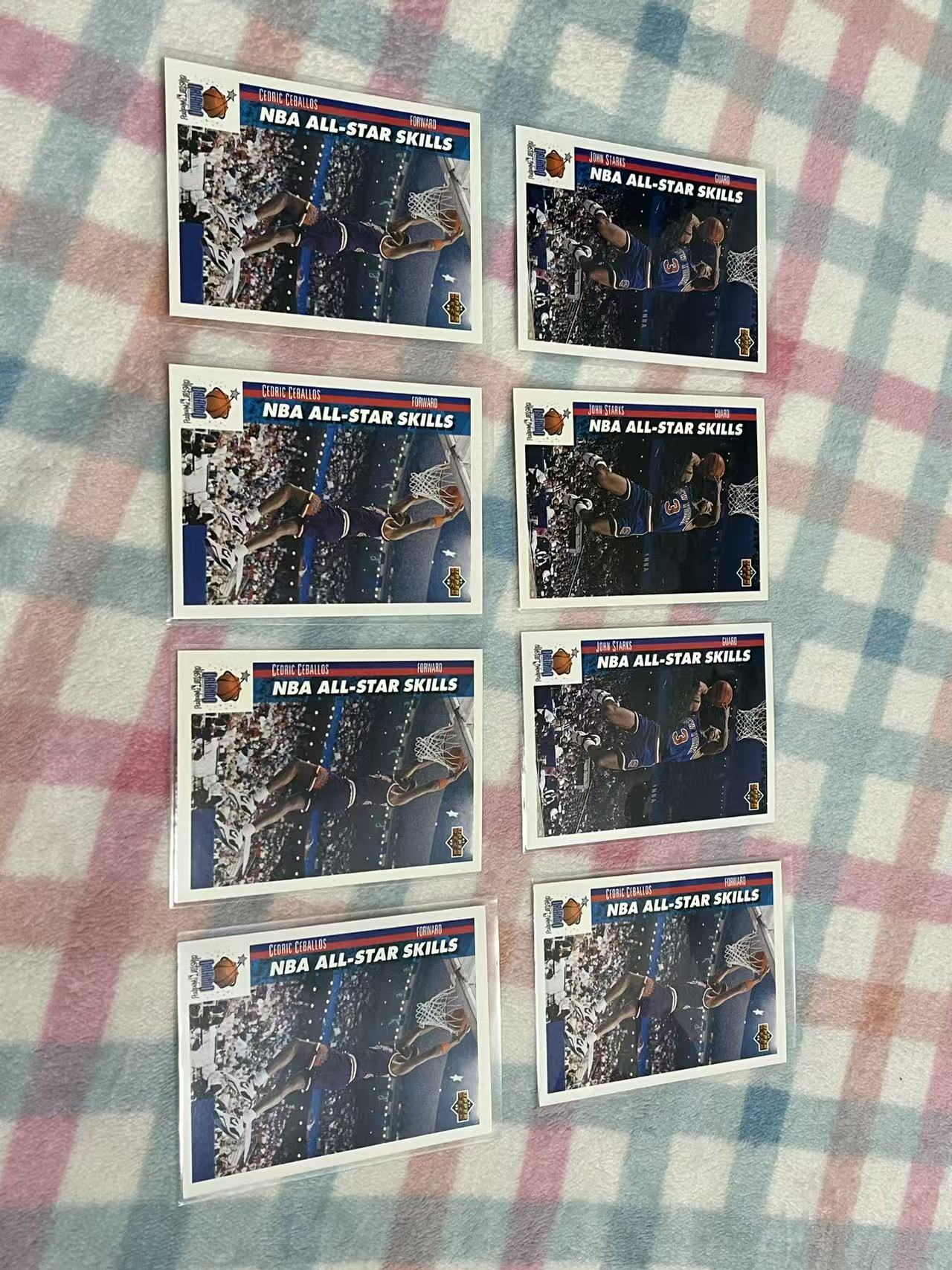 1992 Upper Deck UD 扣篮大赛 肖恩坎普 拉里约翰逊 斯塔克斯等 17张打包【全明星 扣篮 老卡 老特】#779