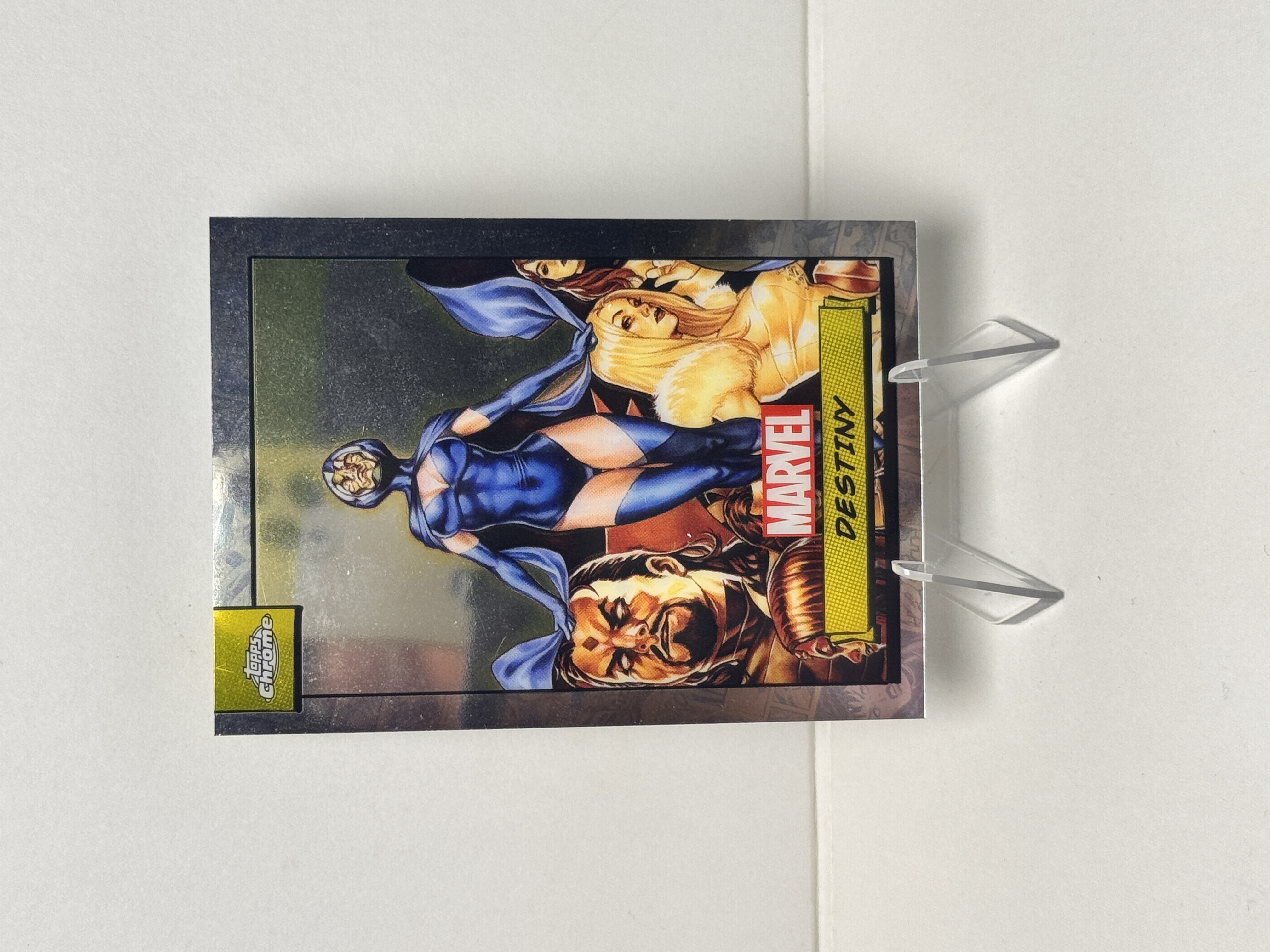 2024 Topps Chrome Marvel 漫威 元年 Destiny 命运女 base 实卡精美 收藏必备 卡品如图【星爷代拍】B1-4