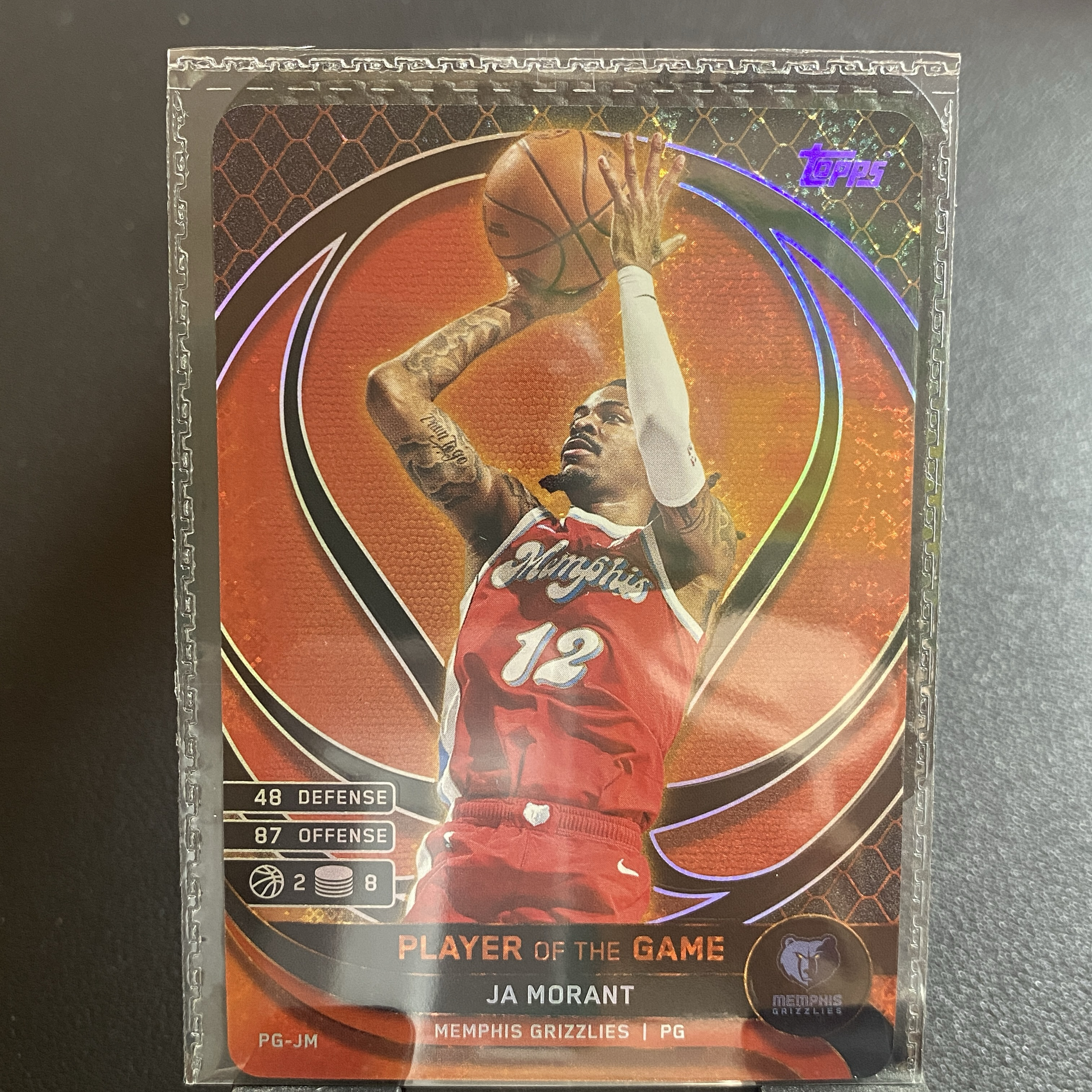 2025 Topps MATCH ATTAX Ja Morant 卡游 893