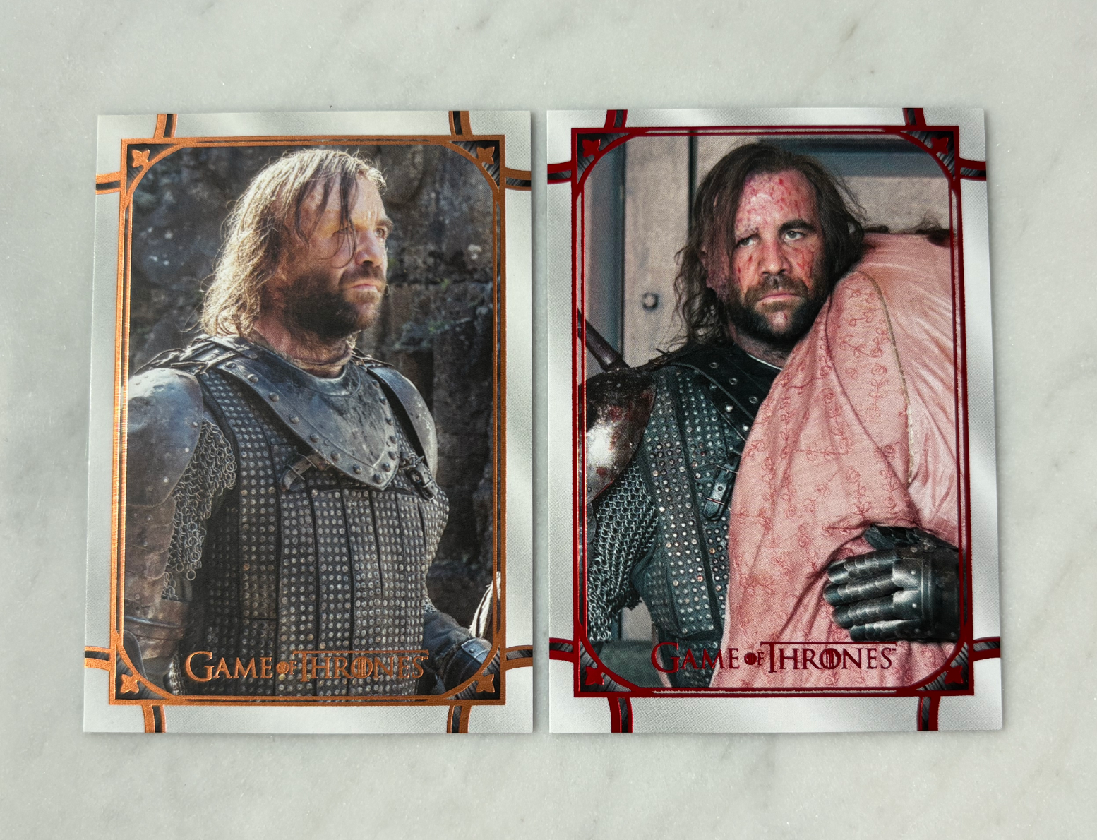 2021 Other Game of Thrones Rory McCann HBO 权游 权利的游戏 权力的游戏 冰与火之歌 猎狗 麦肯 拼图卡 /50 /199 红折 低编难得 凑套必备