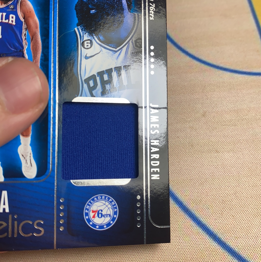 2024-25 Panini Silhouette James Harden 银平行 76人 詹姆斯 哈登 小窗物料 亲穿gu 剪影系列 卡品如图 凑套必备