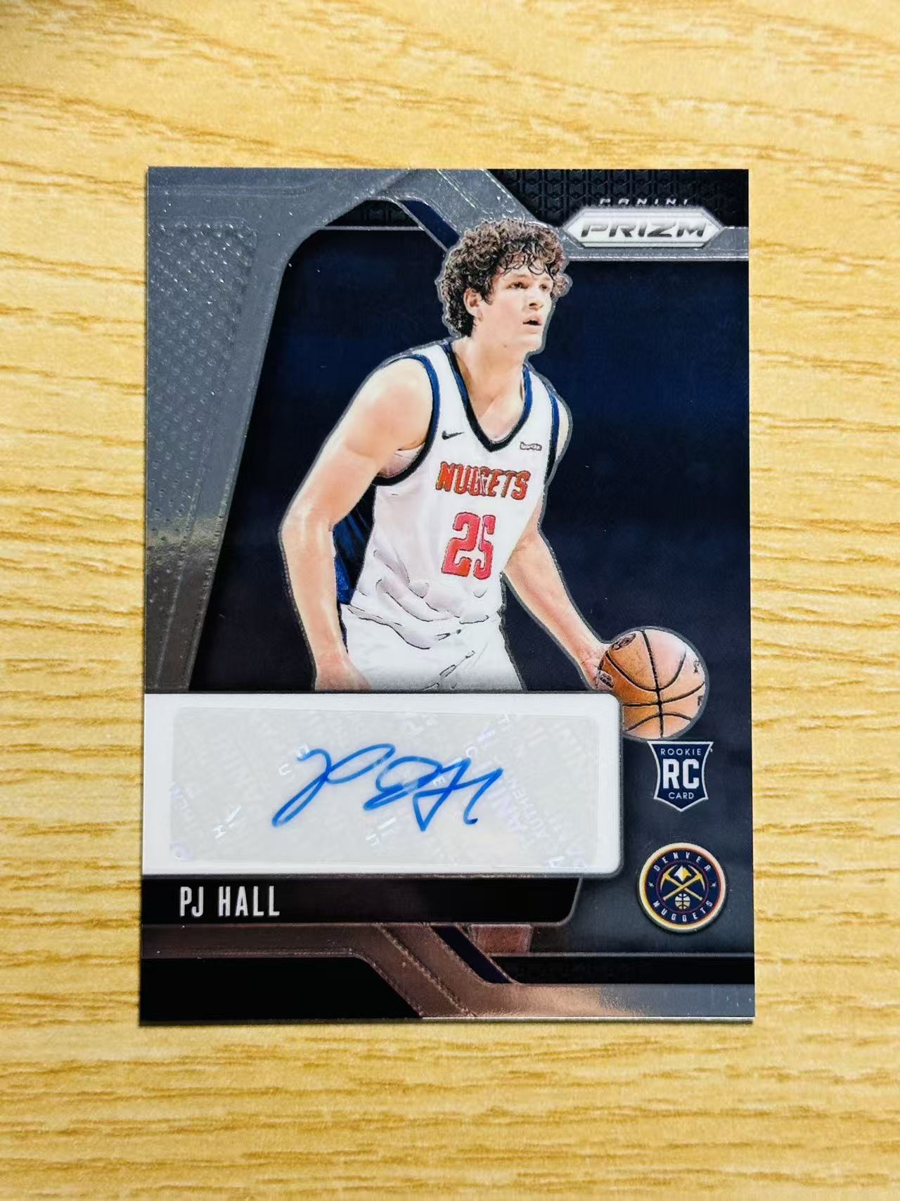 2024-25 Panini Prizm 霍尔 嘿嘿代卖 pj 霍尔 新秀 RC 签字 掘金 收藏必备
