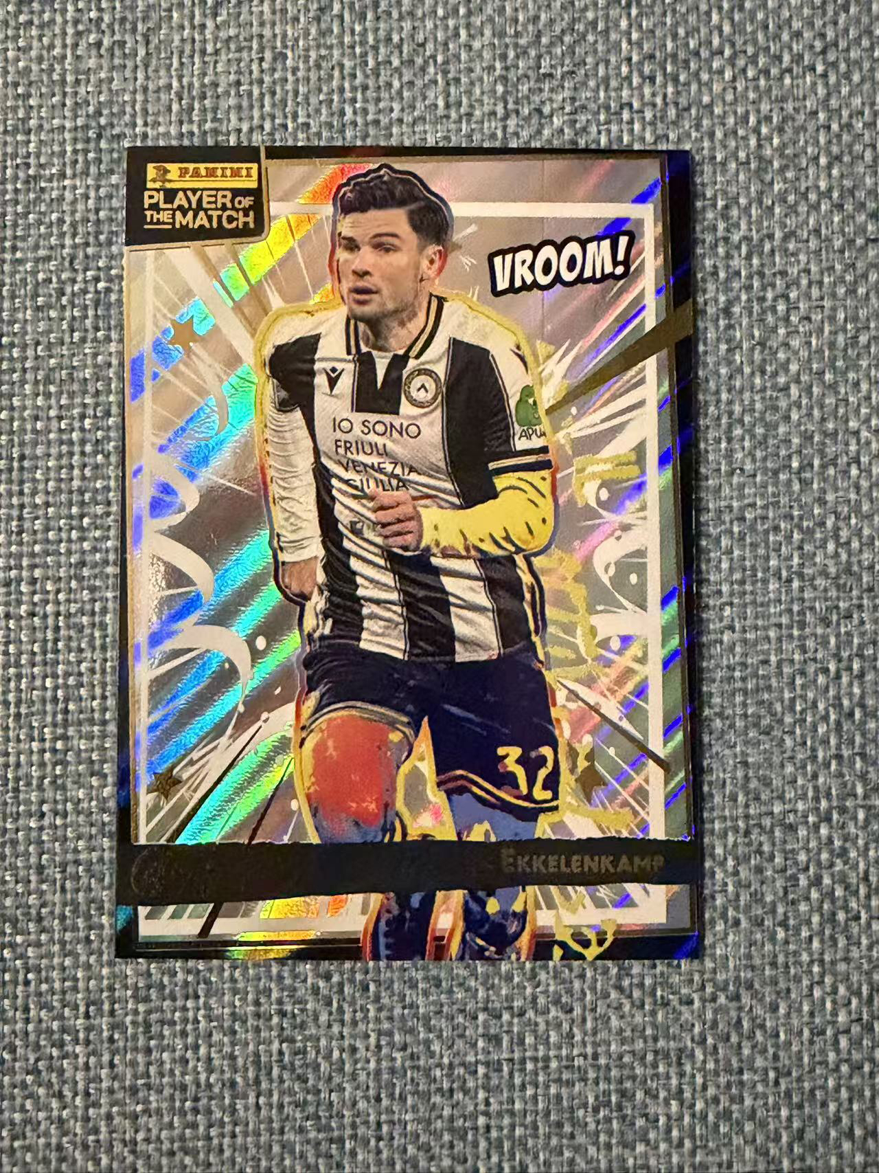 2024-25 Panini Playmakers Limited Jurgen Ekkelenkamp 帕尼尼意甲 乌迪内斯 埃克伦坎普 折射