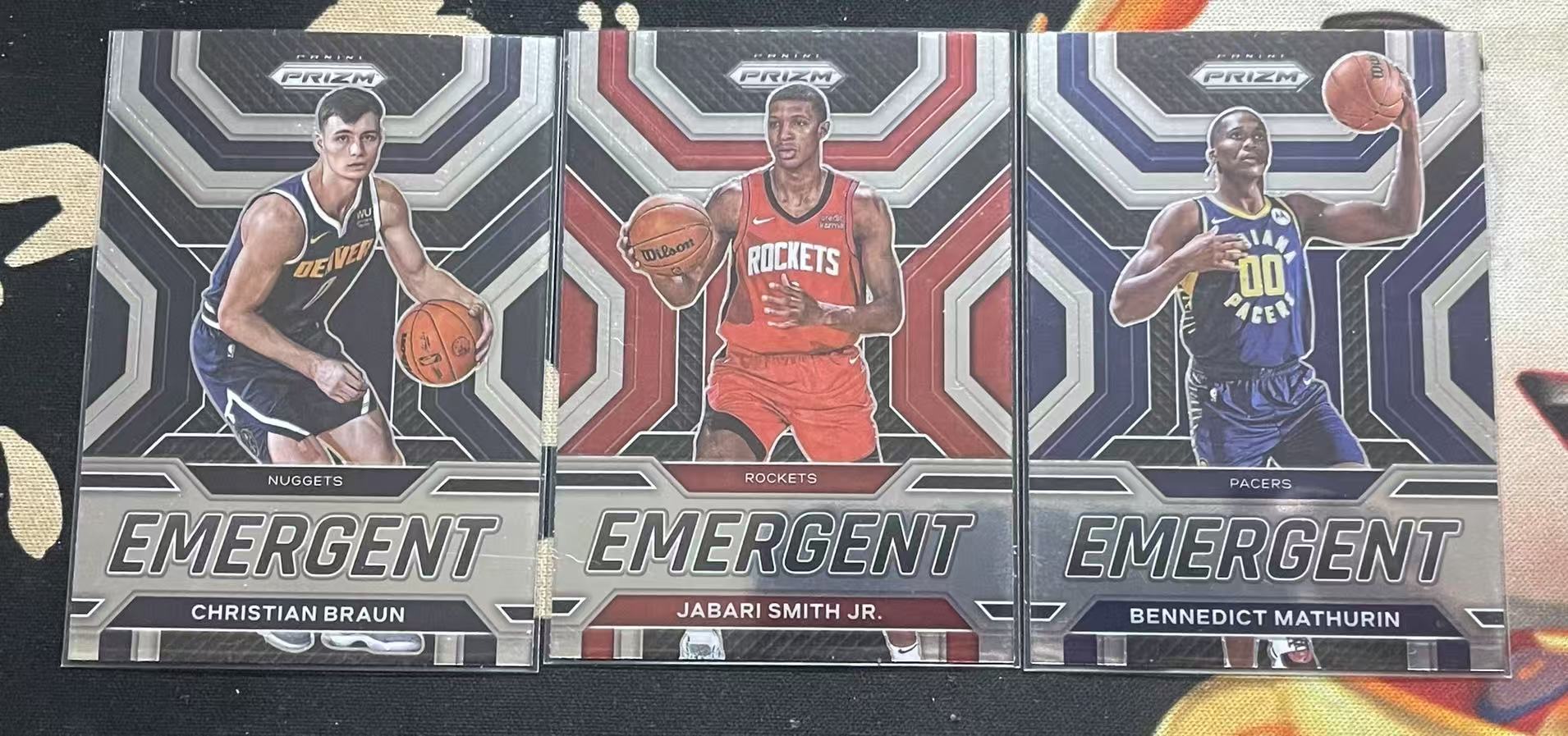 2022-23 Panini Prizm Jabari Smith Jr. 小贾巴里·史密斯 马图林 马瑟林 布劳恩 rc 新秀 emergent特卡 pz 打包 值得收藏(猴子卡社)